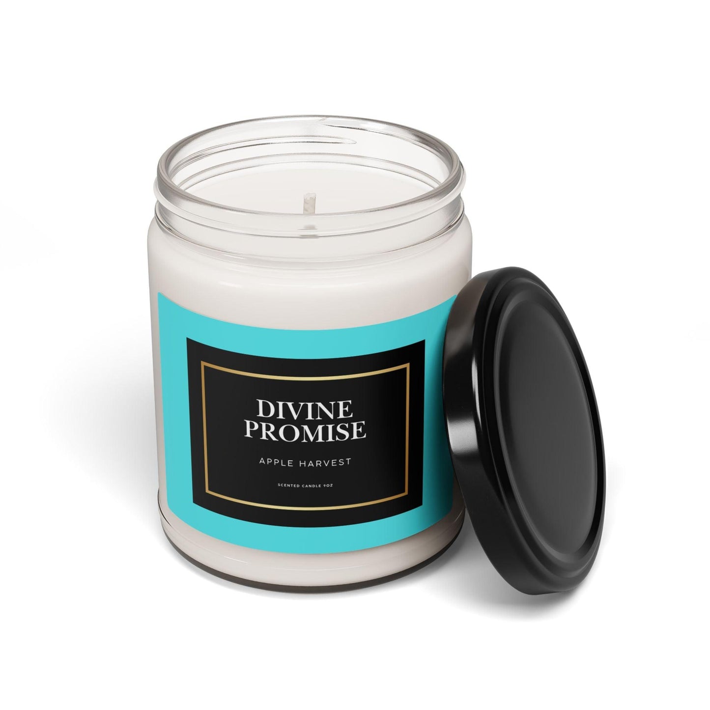 DIVINE PROMISE -Apple Harvest- Scented Soy Candle, 9oz - Inspired by True Love
