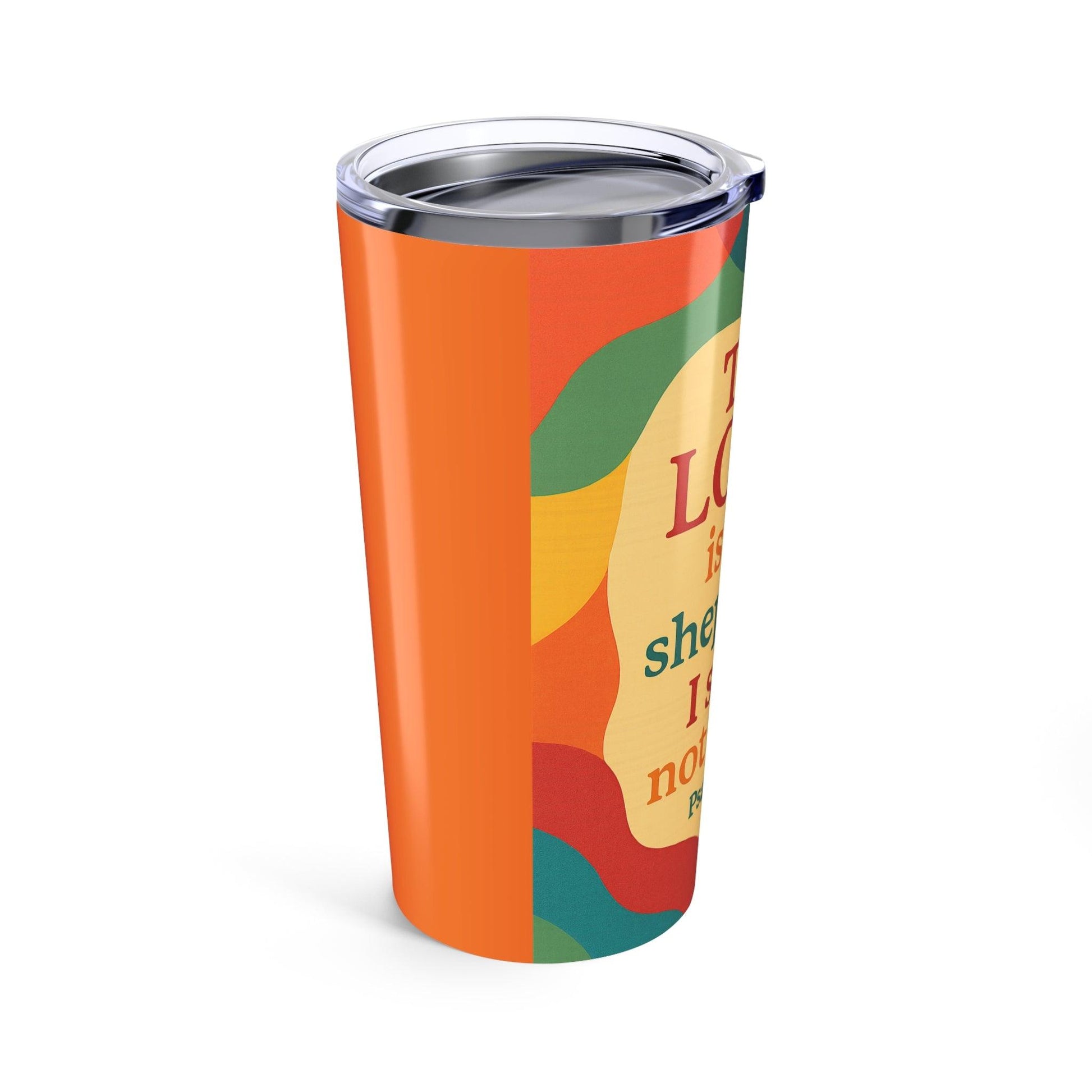 Christian Inspirational Tumbler 20oz - Trust in the Lord, Perfect Gift for Faith Lovers, Travel Mug, Motivational Drinkware, Religious Gifts - Inspired by True Love