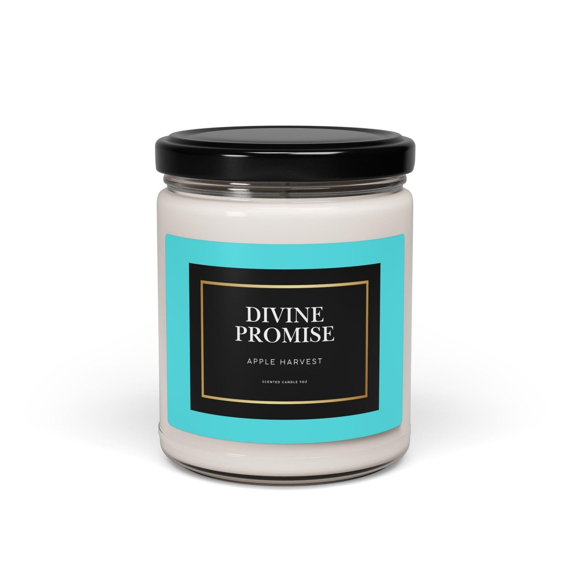 DIVINE PROMISE -Apple Harvest- Scented Soy Candle, 9oz - Inspired by True Love