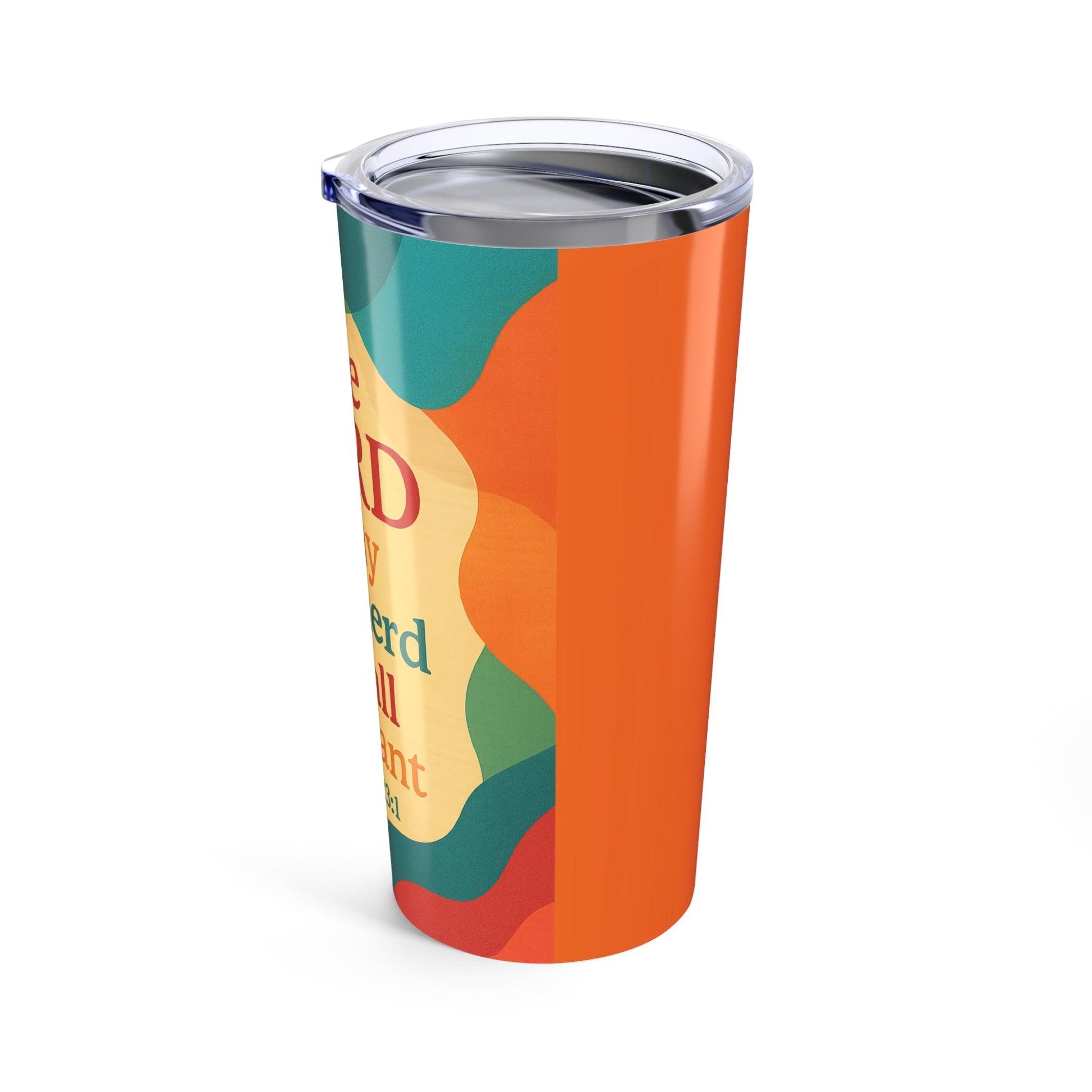 Christian Inspirational Tumbler 20oz - Trust in the Lord, Perfect Gift for Faith Lovers, Travel Mug, Motivational Drinkware, Religious Gifts - Inspired by True Love