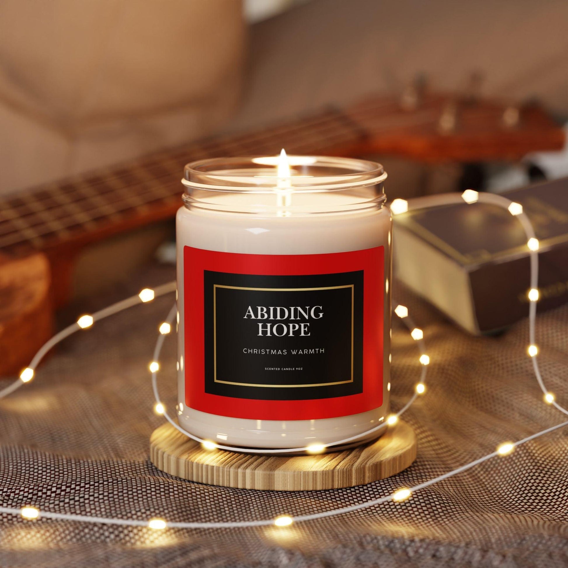 Abiding Hope Scented Soy Candle, 9oz - Inspired by True Love