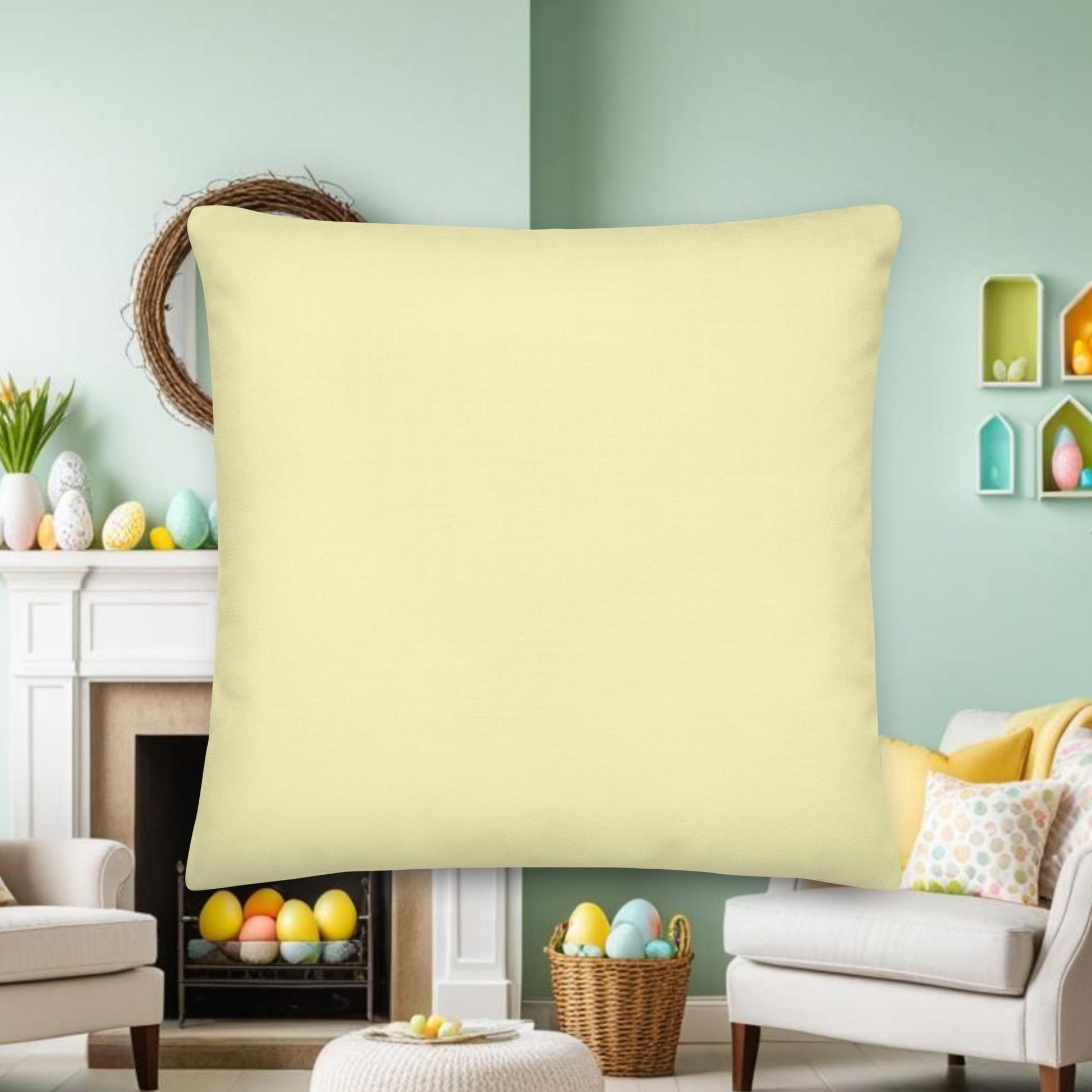 He Is Risen Easter Pillow – Christian Resurrection Decor – Spring Bible Verse Cushion – Religious Throw Pillow - Inspired by True Love