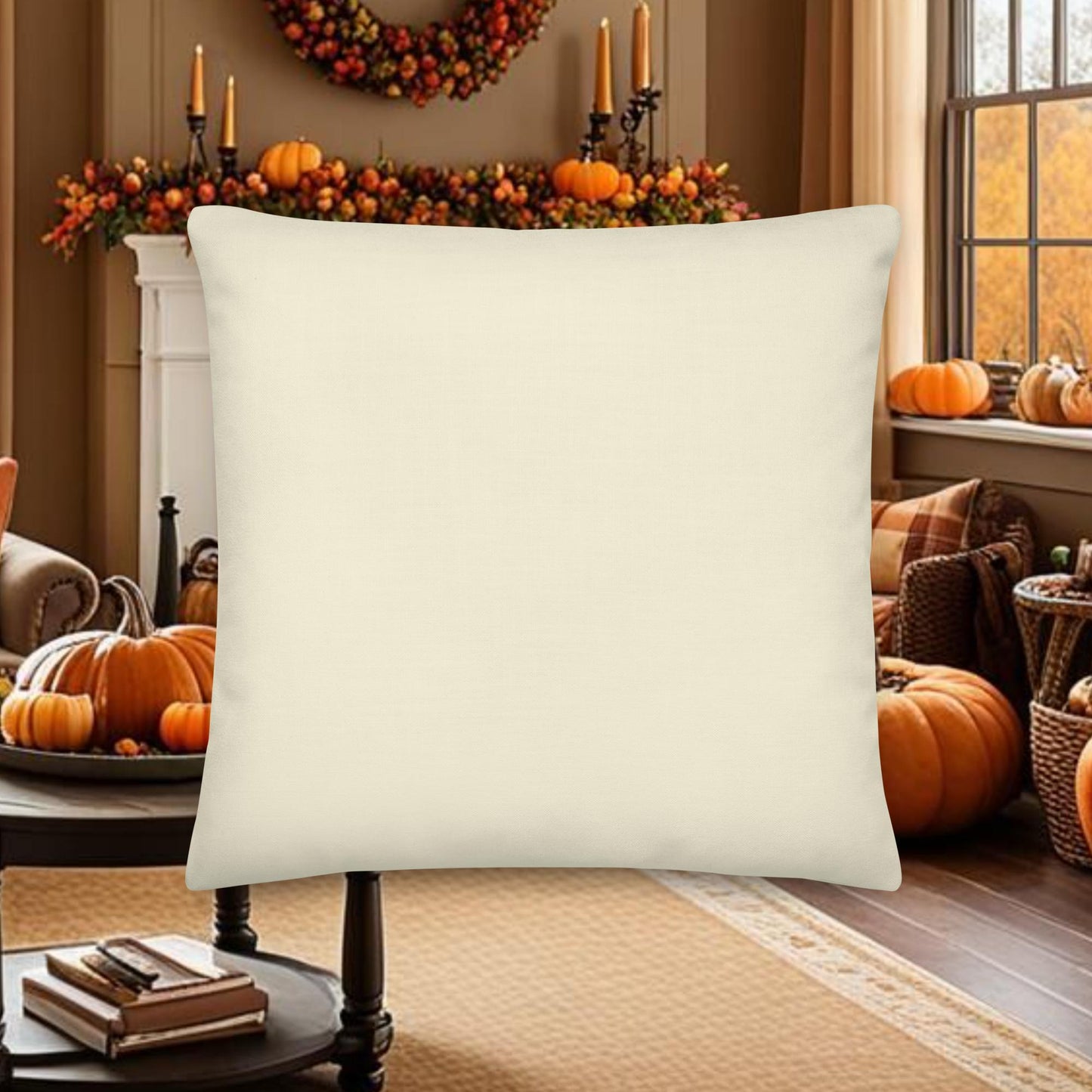 Psalm 100:4 Pillow – Enter His Gates with Thanksgiving Scripture Decor - Inspired by True Love