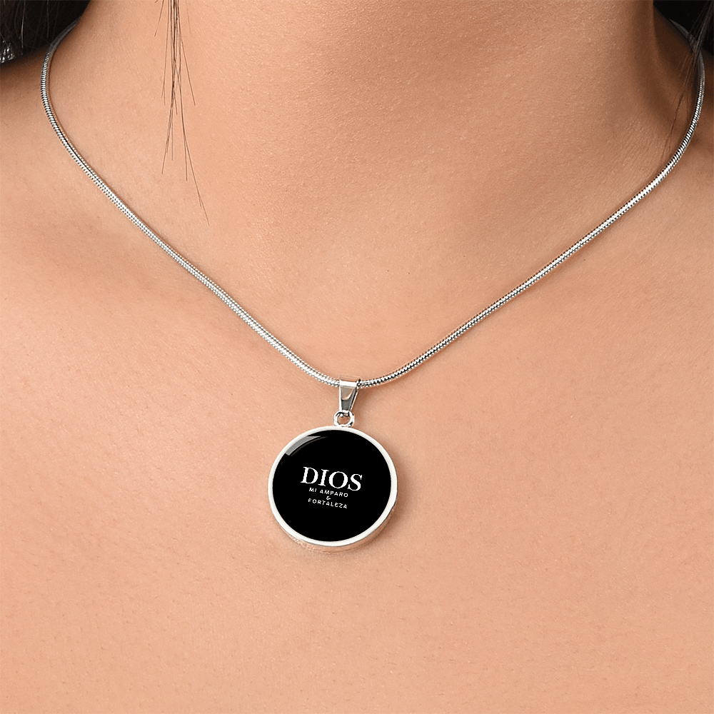 Dios Mi Amparo y Fortaleza Necklace - Inspired by True Love