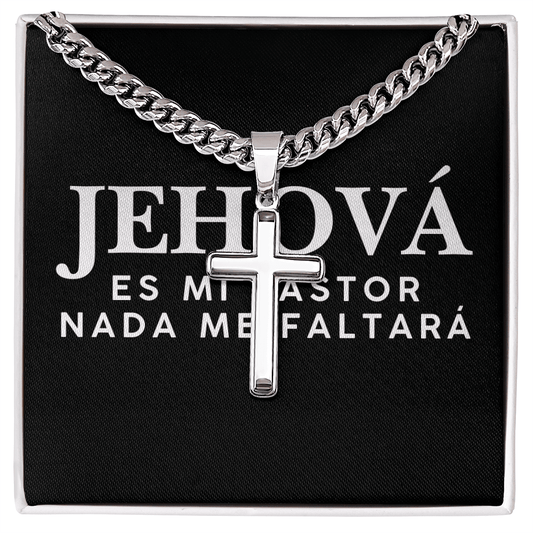 Jehová es Mi Pastor, Nada Me Faltará Cross Necklace - Inspired by True Love