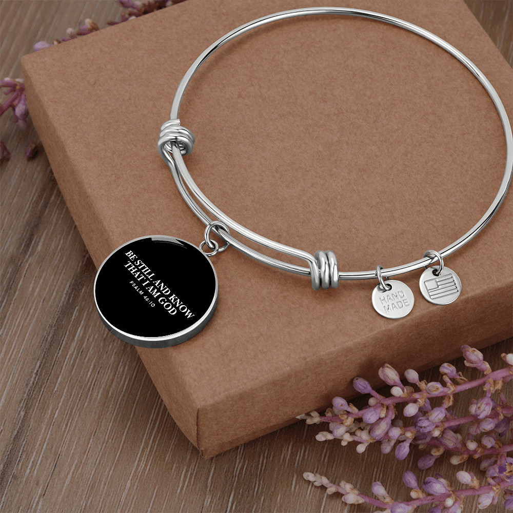 Be Still and Know That I Am God Bracelet - Inspired by True Love