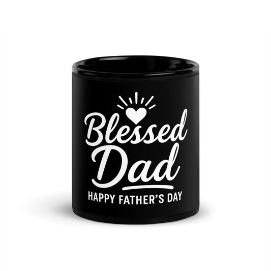 Blessed Dad Mug – Christian Father’s Day Gift – Faith-Based Coffee Cup for Dad – Religious Gift for Him - Inspired by True Love