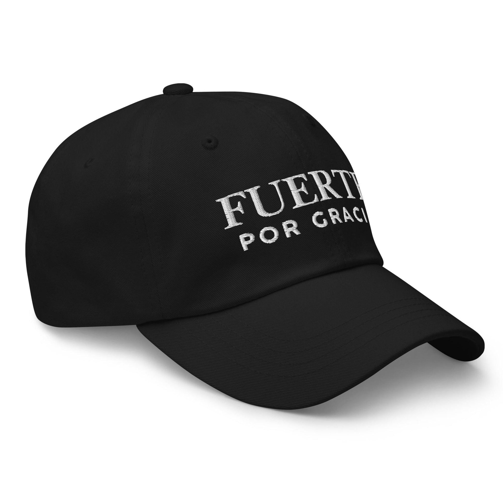 Fuerte por Gracia –Unisex Faith-Based Embroidered Hat - Inspired by True Love