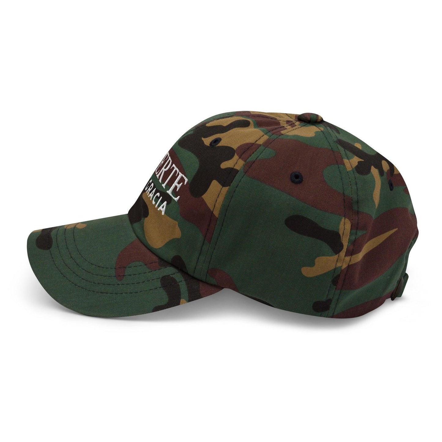 Fuerte por Gracia –Unisex Faith-Based Embroidered Hat - Inspired by True Love