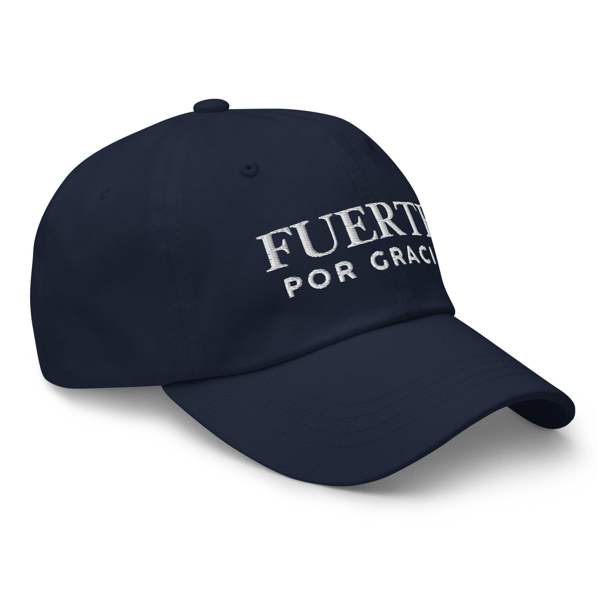 Fuerte por Gracia –Unisex Faith-Based Embroidered Hat - Inspired by True Love