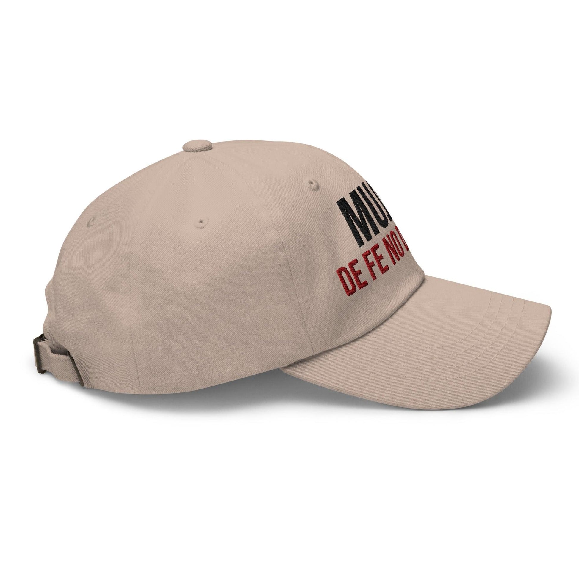 Mujer de Fe No de Miedo Hat – Faith Over Fear Christian Cap for Women - Inspired by True Love