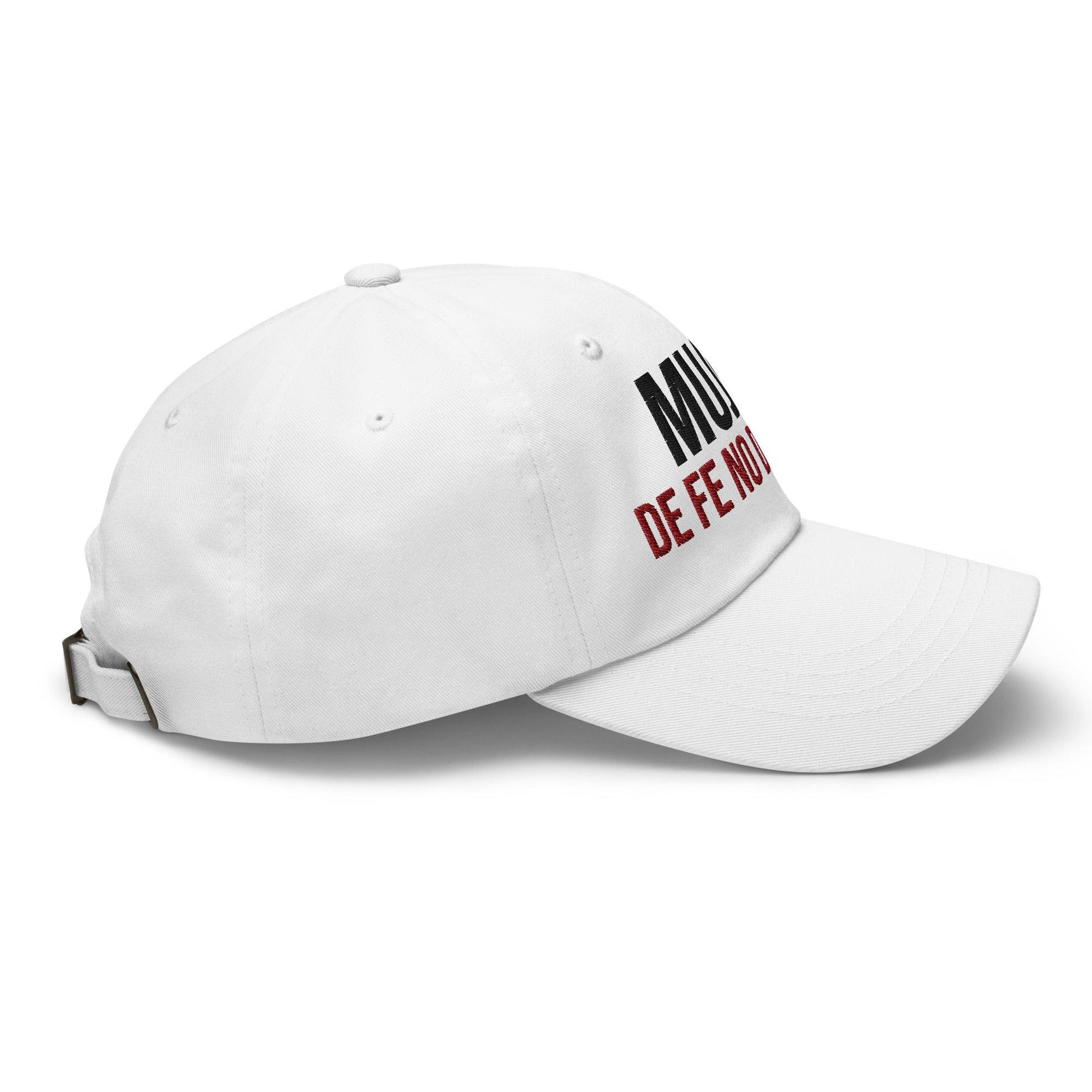 Mujer de Fe No de Miedo Hat – Faith Over Fear Christian Cap for Women - Inspired by True Love