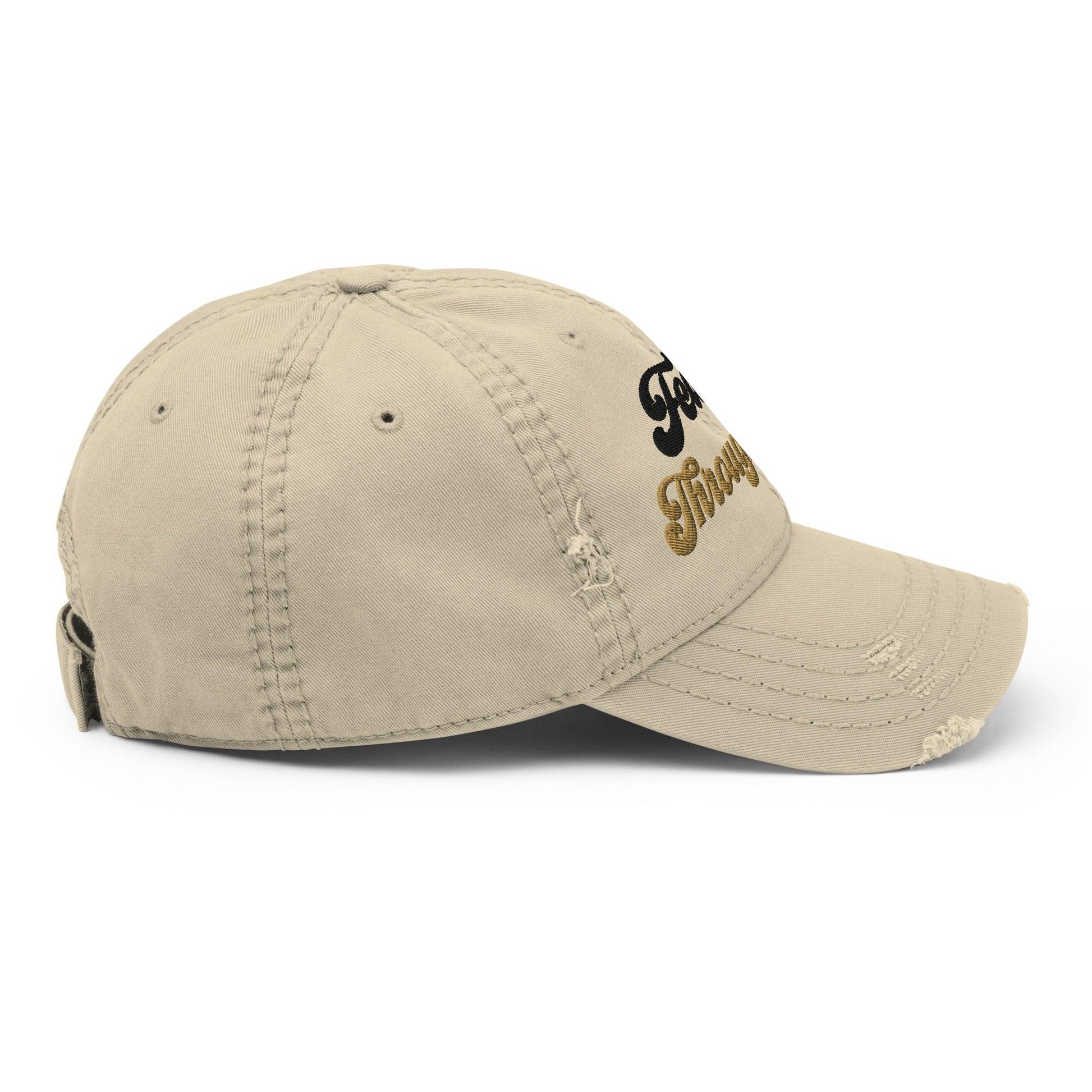 Fearless Through Christ Hat – Bold Faith Christian Cap for Men & Women - Inspired by True Love