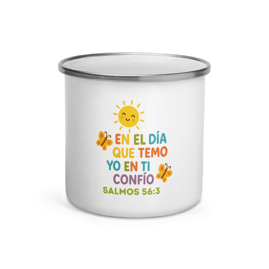 Psalm 56:3 Kids Mug – When I Am Afraid, I Will Trust in You - Inspired by True Love