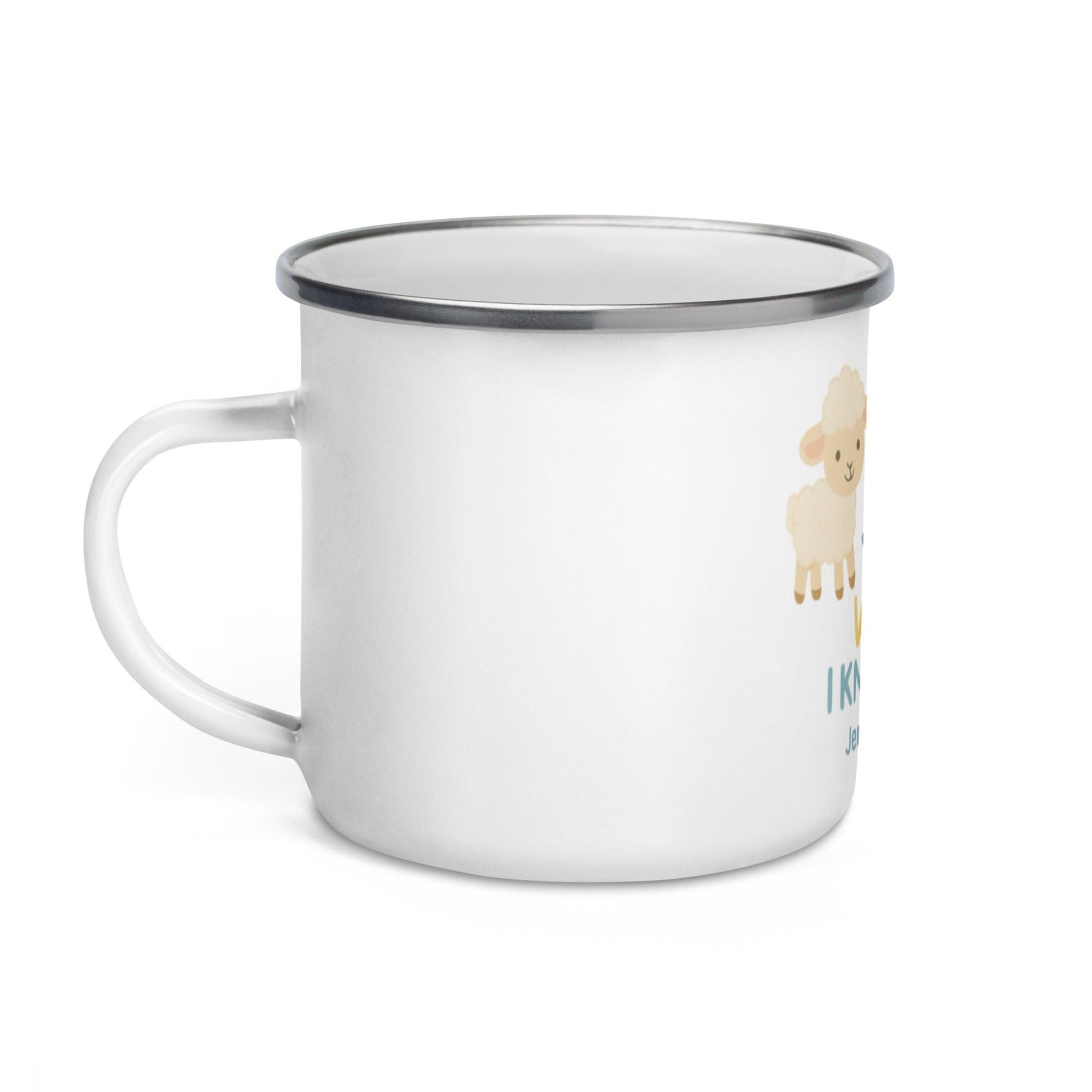 Jeremiah 1:5 Kids Mug – Before I Formed You Enamel Cup - Inspired by True Love