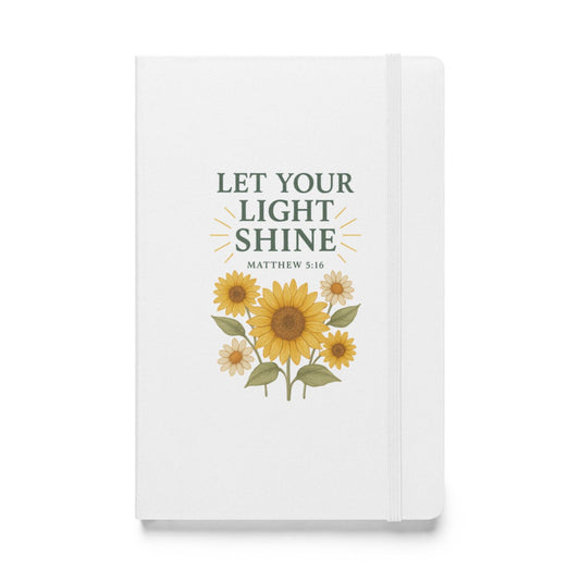 Let Your Light Shine Notebook – Christian Faith Journal - Inspired by True Love