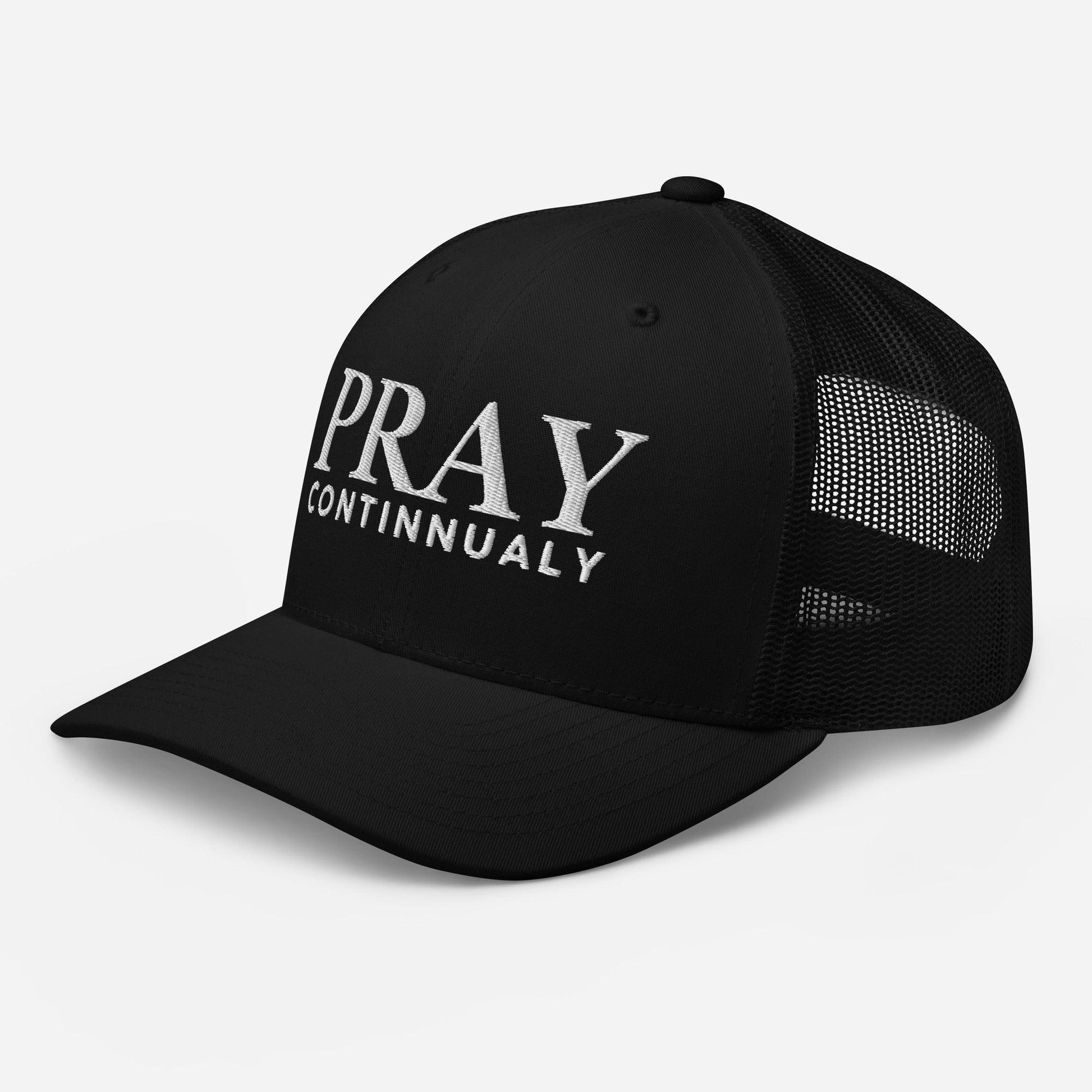 Pray Continually Hat – Christian Faith Cap Inspired by 1 Thessalonians 5:17 - Inspired by True Love