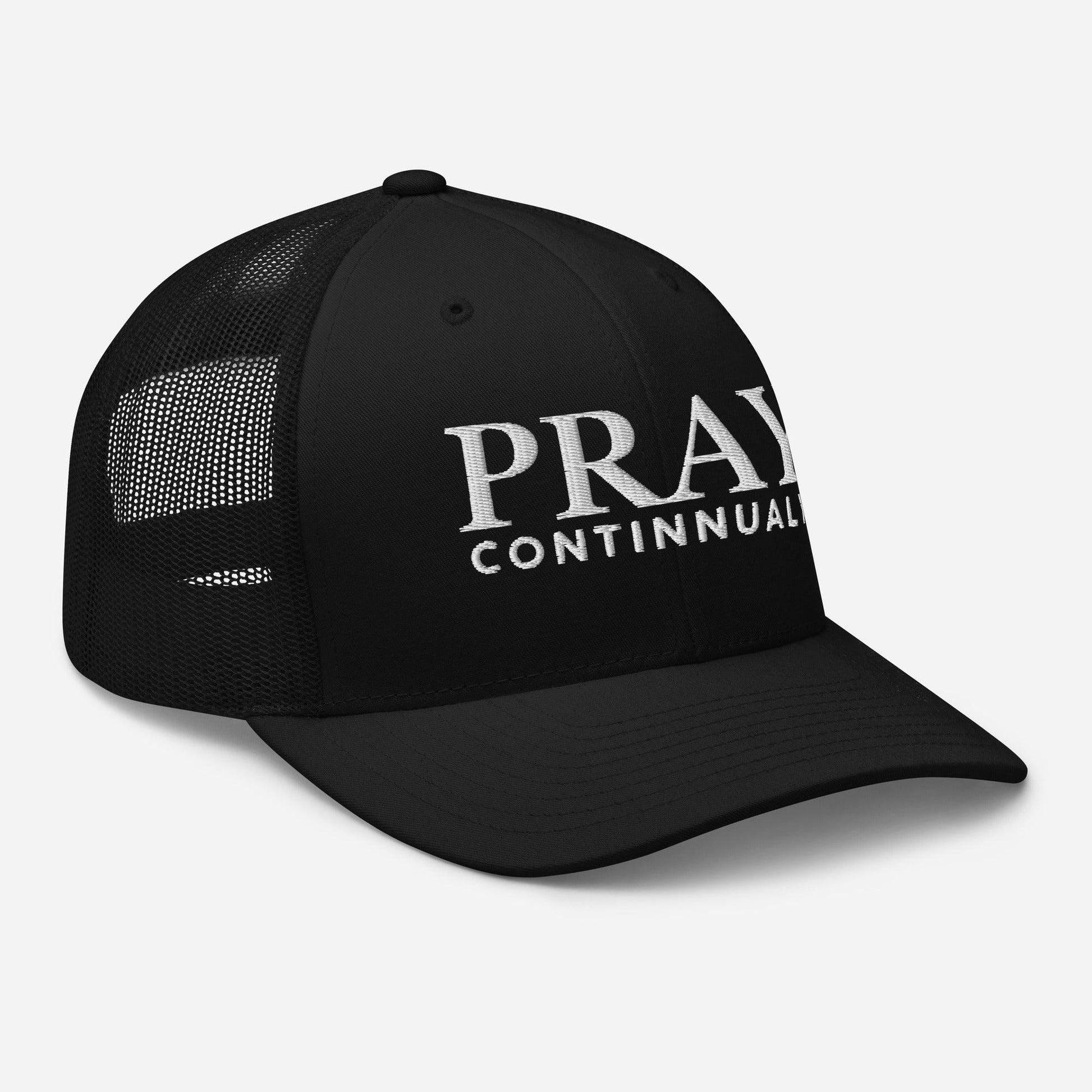 Pray Continually Hat – Christian Faith Cap Inspired by 1 Thessalonians 5:17 - Inspired by True Love