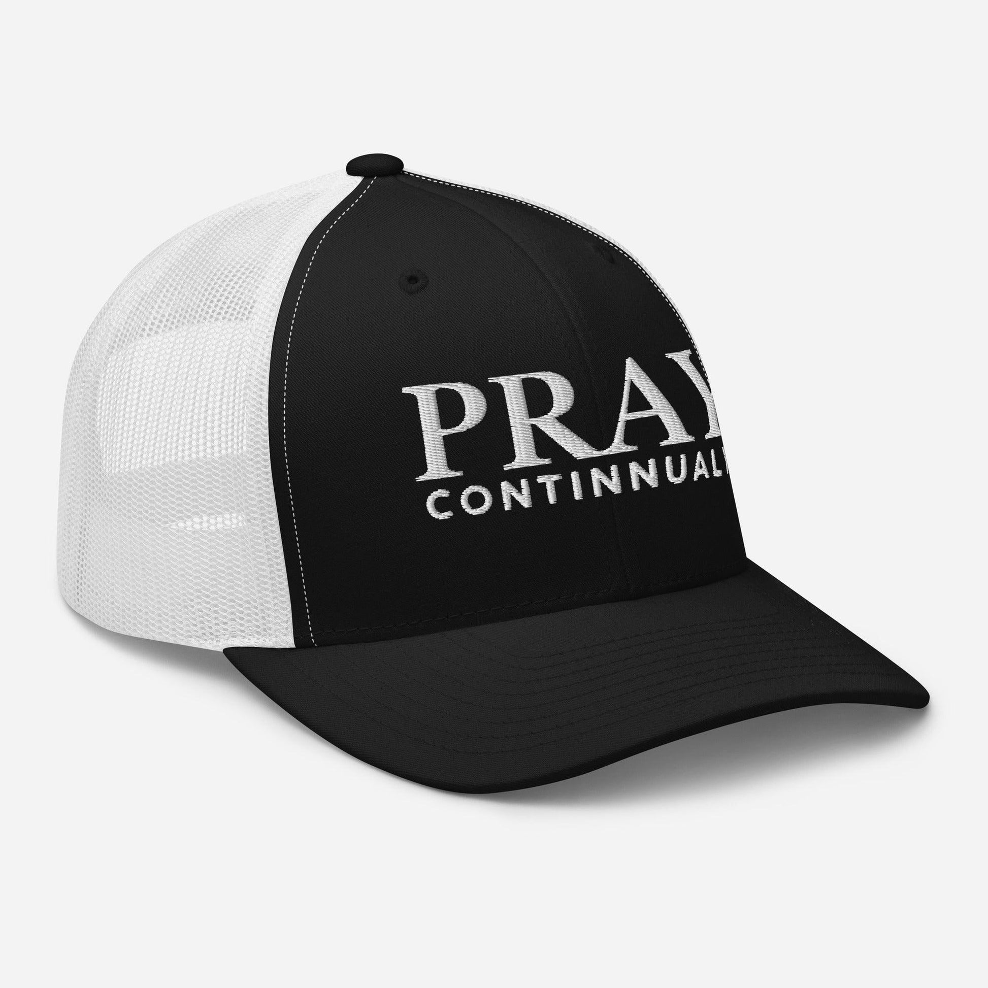 Pray Continually Hat – Christian Faith Cap Inspired by 1 Thessalonians 5:17 - Inspired by True Love
