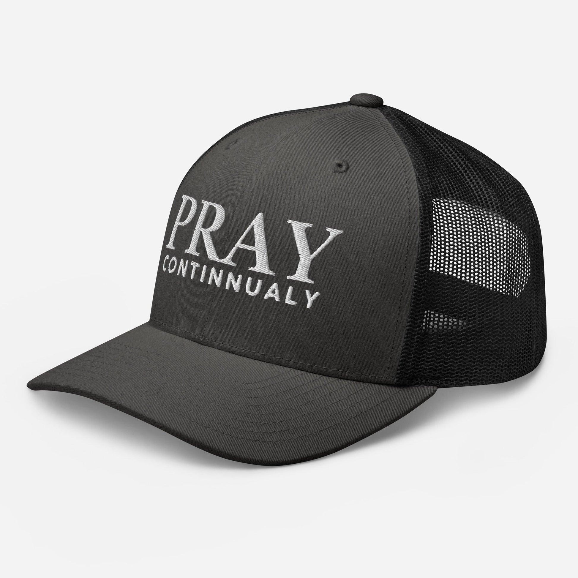 Pray Continually Hat – Christian Faith Cap Inspired by 1 Thessalonians 5:17 - Inspired by True Love
