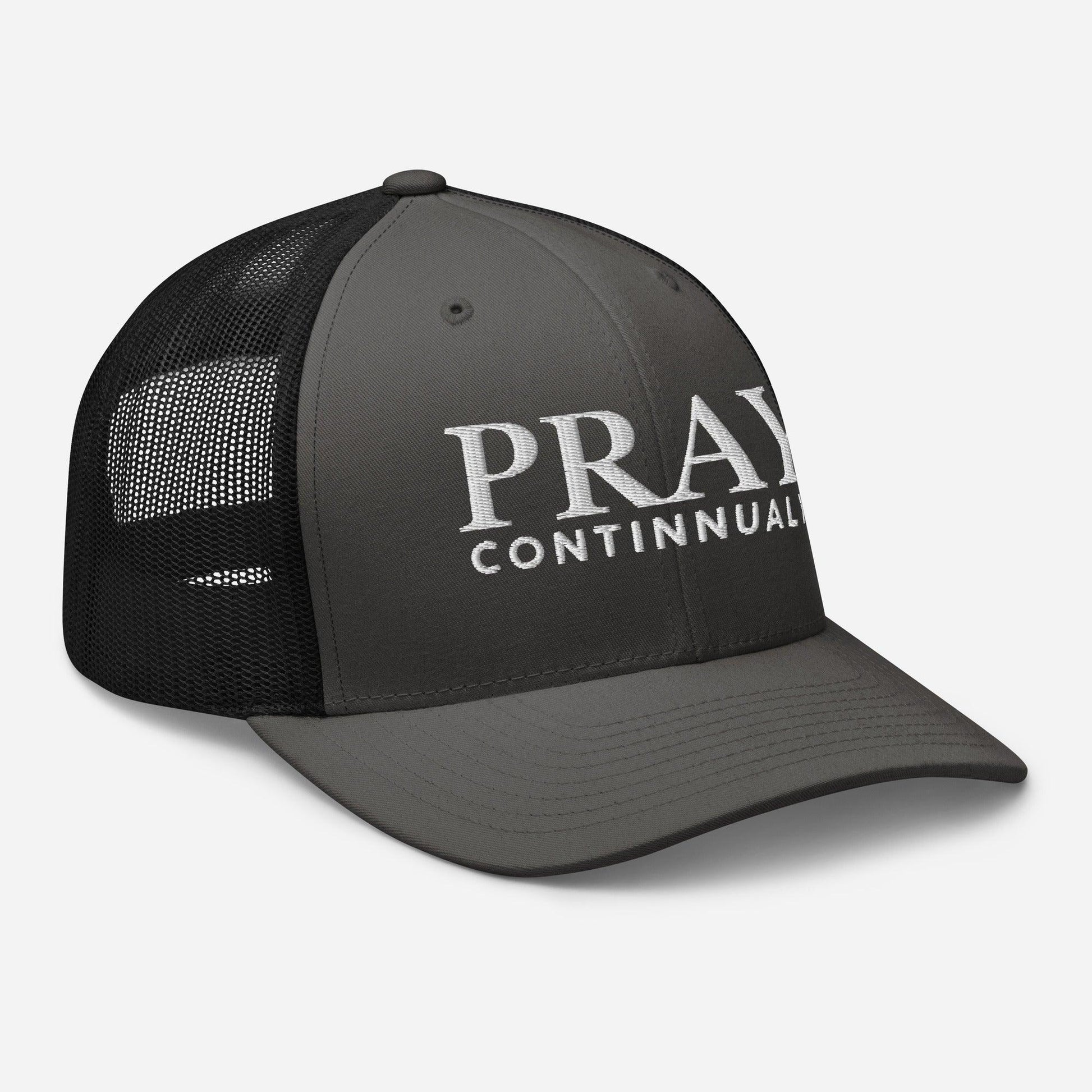 Pray Continually Hat – Christian Faith Cap Inspired by 1 Thessalonians 5:17 - Inspired by True Love
