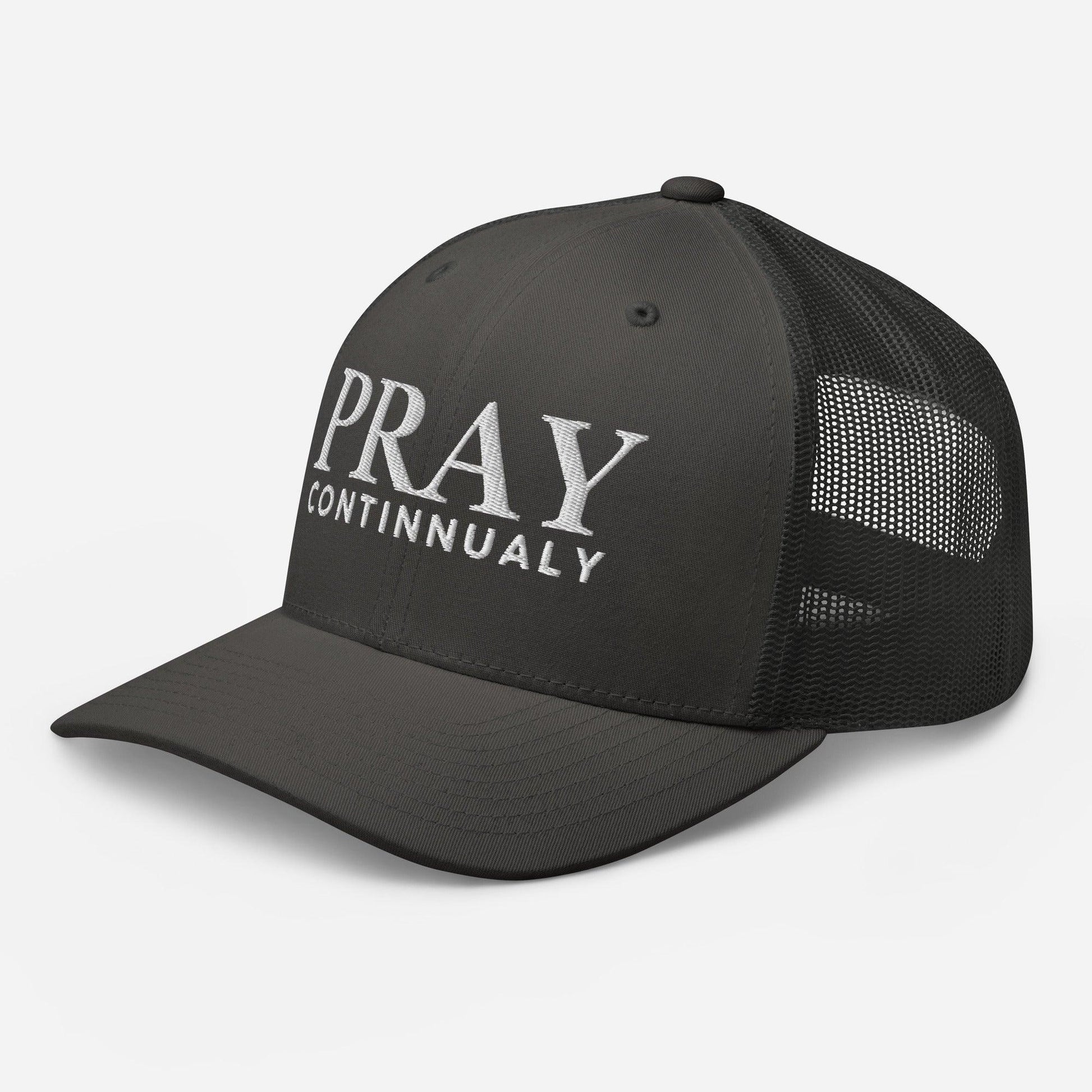 Pray Continually Hat – Christian Faith Cap Inspired by 1 Thessalonians 5:17 - Inspired by True Love