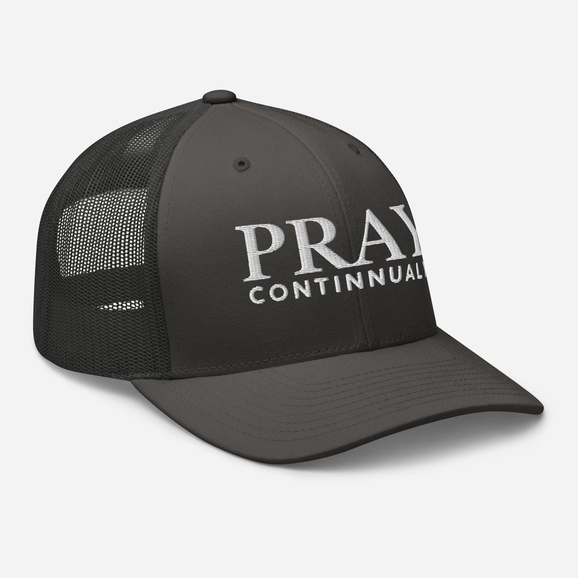 Pray Continually Hat – Christian Faith Cap Inspired by 1 Thessalonians 5:17 - Inspired by True Love