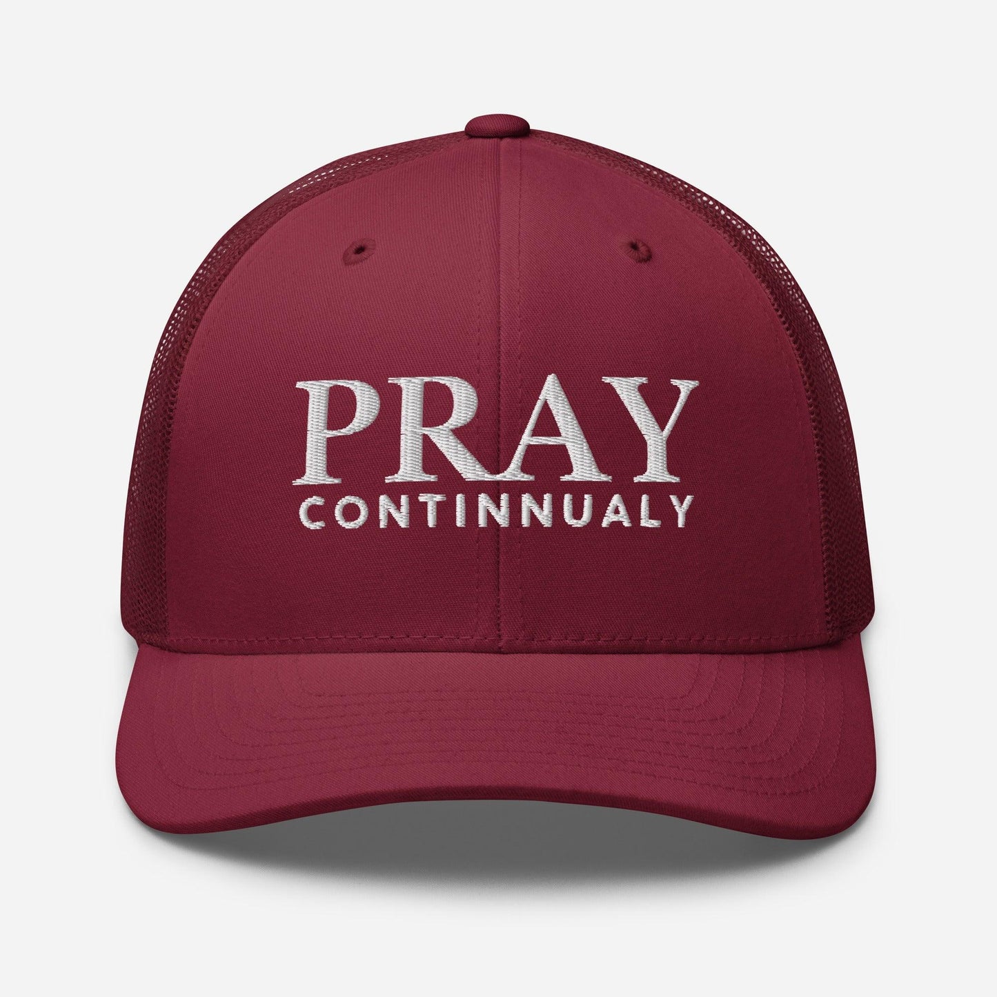 Pray Continually Hat – Christian Faith Cap Inspired by 1 Thessalonians 5:17 - Inspired by True Love
