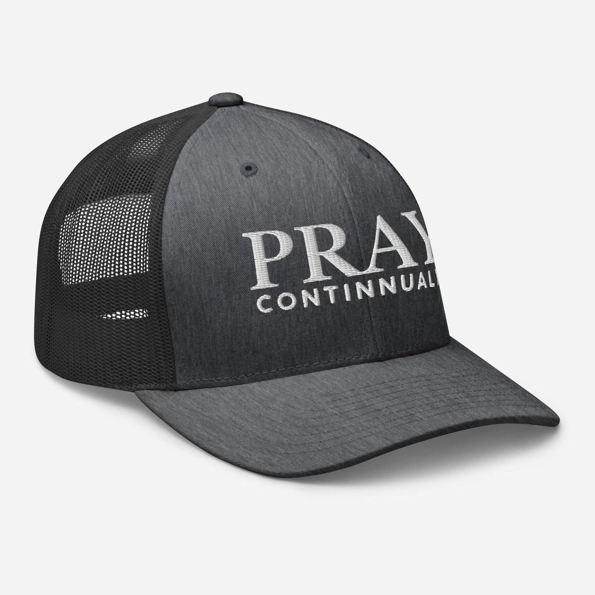 Pray Continually Hat – Christian Faith Cap Inspired by 1 Thessalonians 5:17 - Inspired by True Love