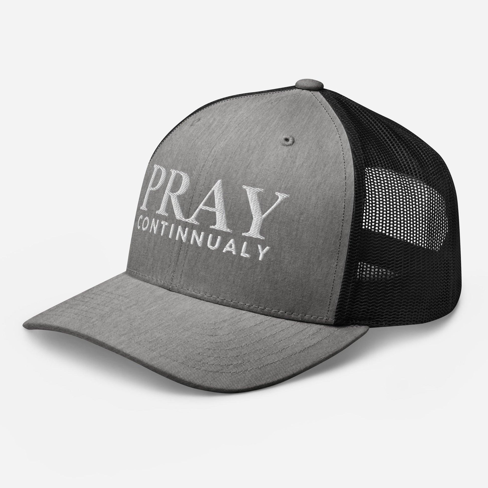 Pray Continually Hat – Christian Faith Cap Inspired by 1 Thessalonians 5:17 - Inspired by True Love