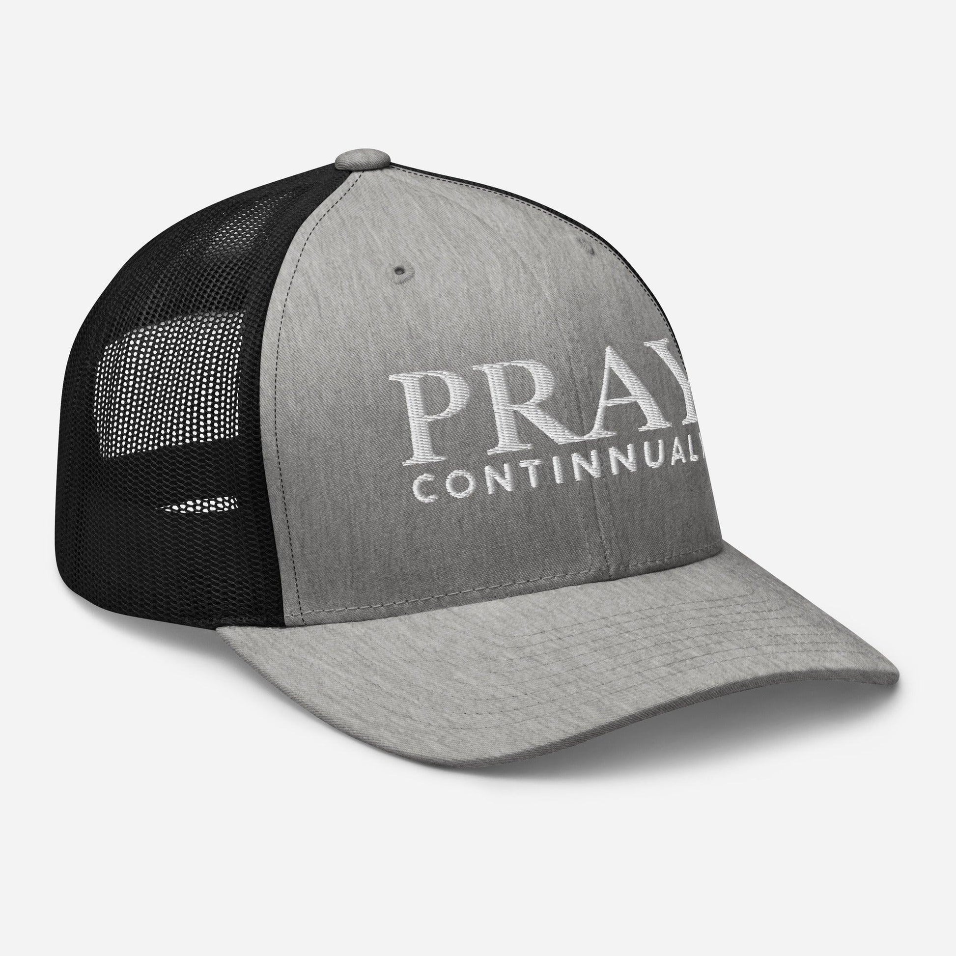 Pray Continually Hat – Christian Faith Cap Inspired by 1 Thessalonians 5:17 - Inspired by True Love