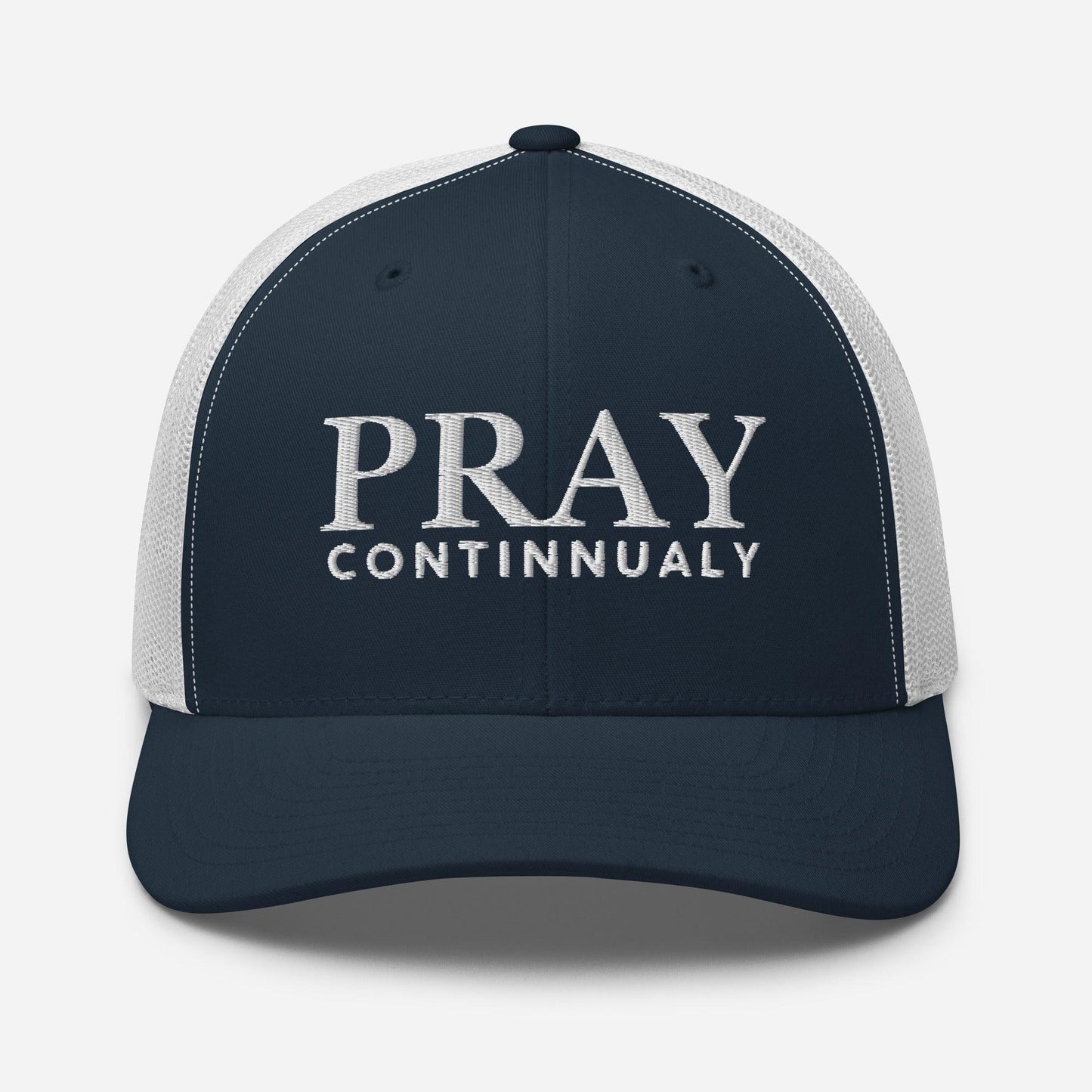 Pray Continually Hat – Christian Faith Cap Inspired by 1 Thessalonians 5:17 - Inspired by True Love