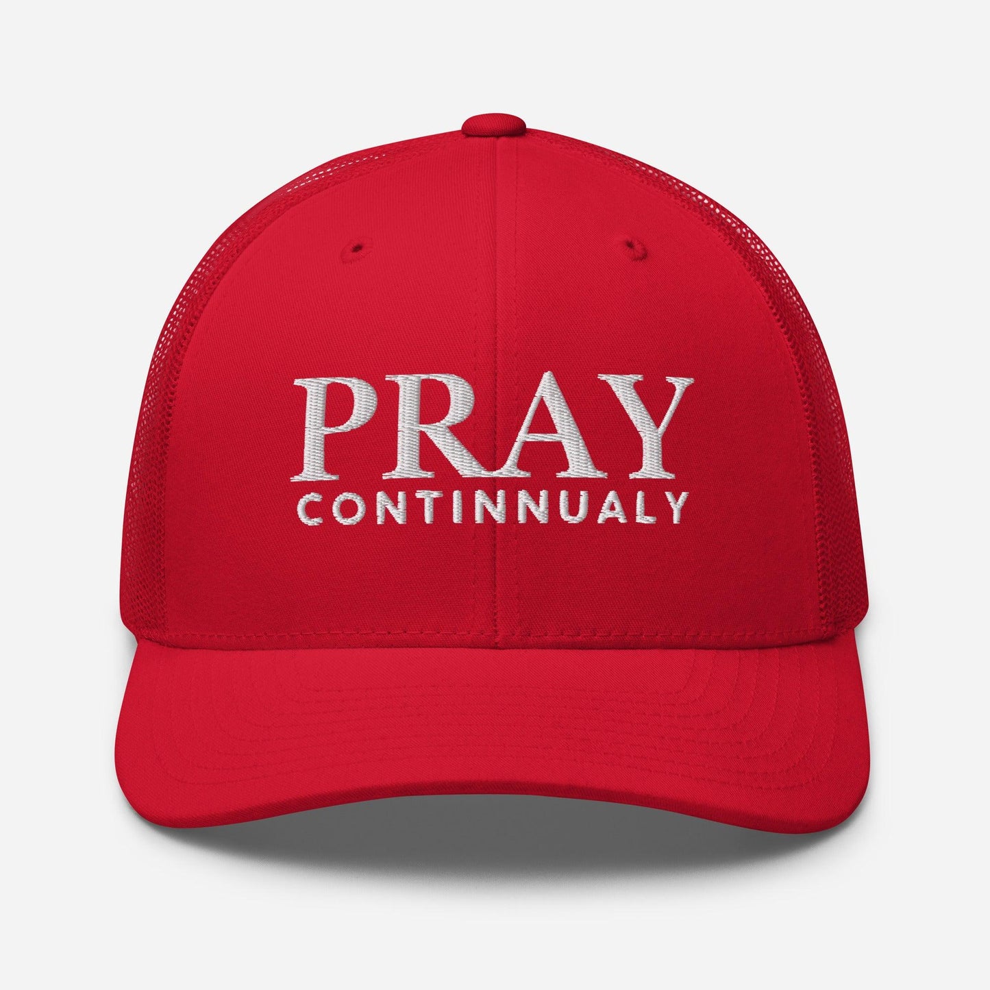 Pray Continually Hat – Christian Faith Cap Inspired by 1 Thessalonians 5:17 - Inspired by True Love