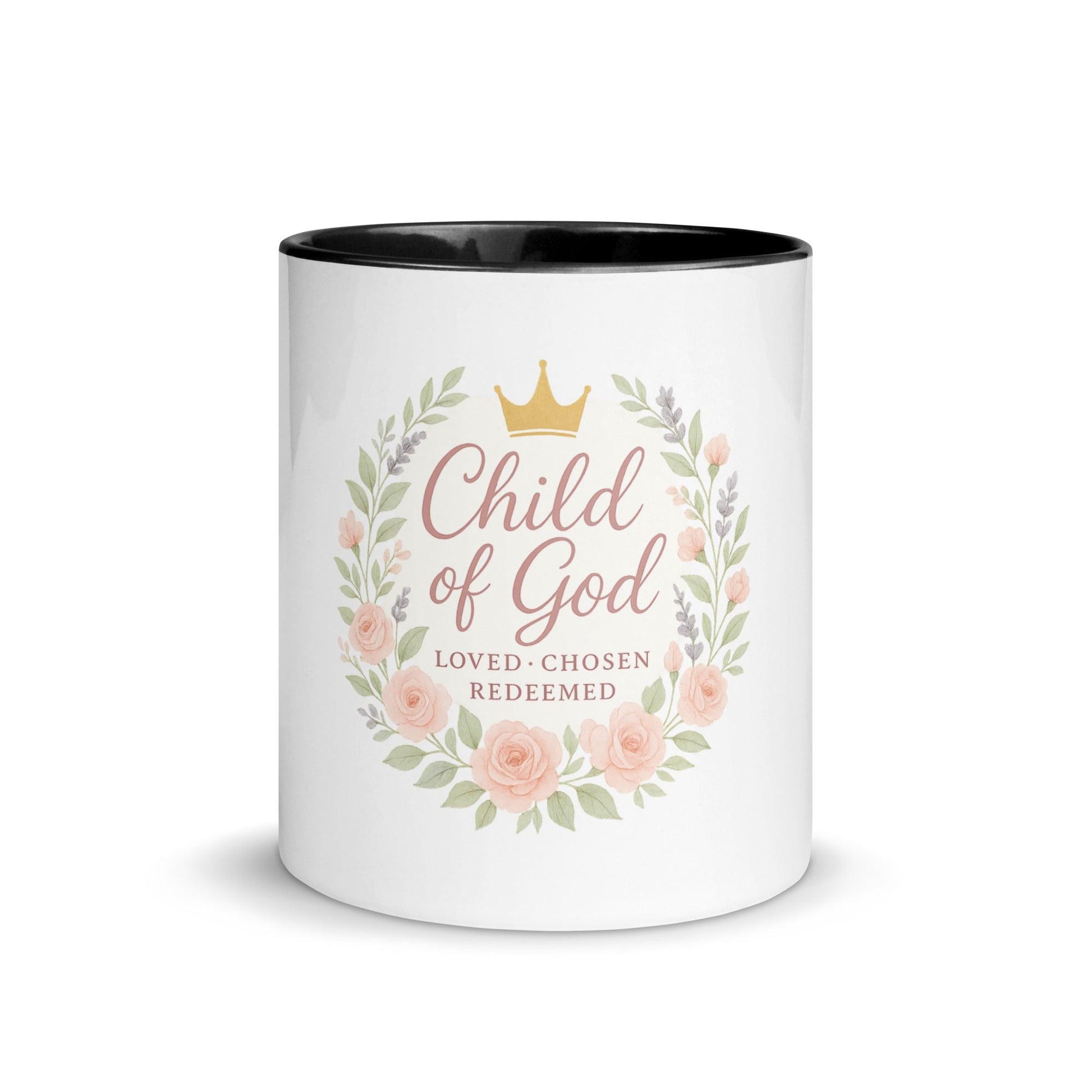 Child of God Mug – Inspirational Christian Coffee Cup - Inspired by True Love