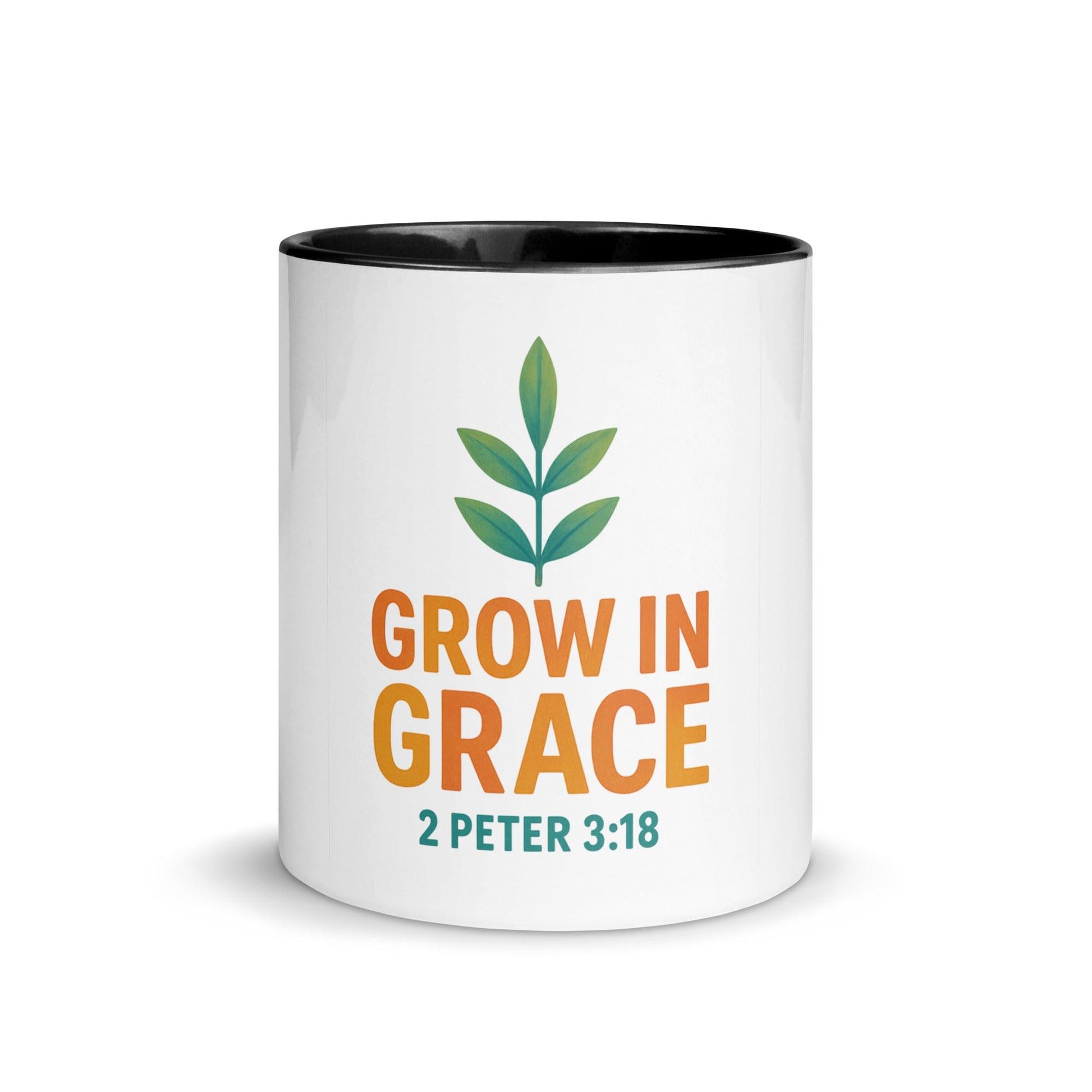 Grow in Grace Mug – Christian Inspirational Coffee Cup - Inspired by True Love