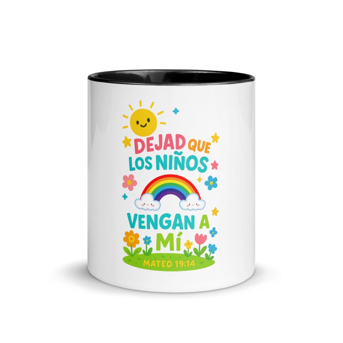 Matthew 19:14 – Christian Kids Mug | Let the Little Children Come Bible Verse Cup - Inspired by True Love