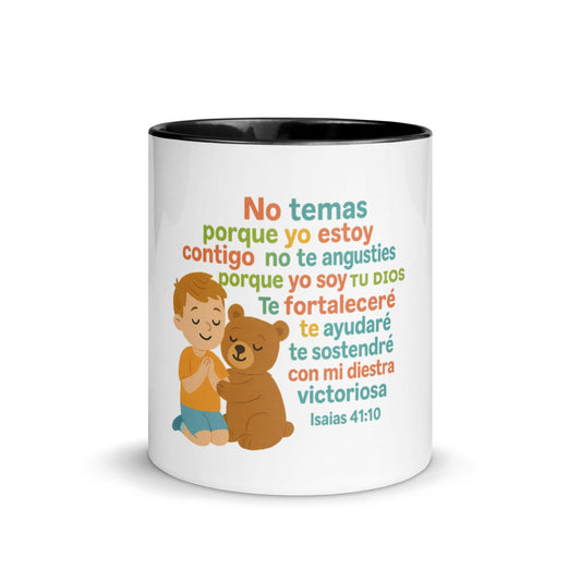 Isaiah 41:10 Spanish Scripture – Fear Not for I Am with You Christian Gift - Inspired by True Love