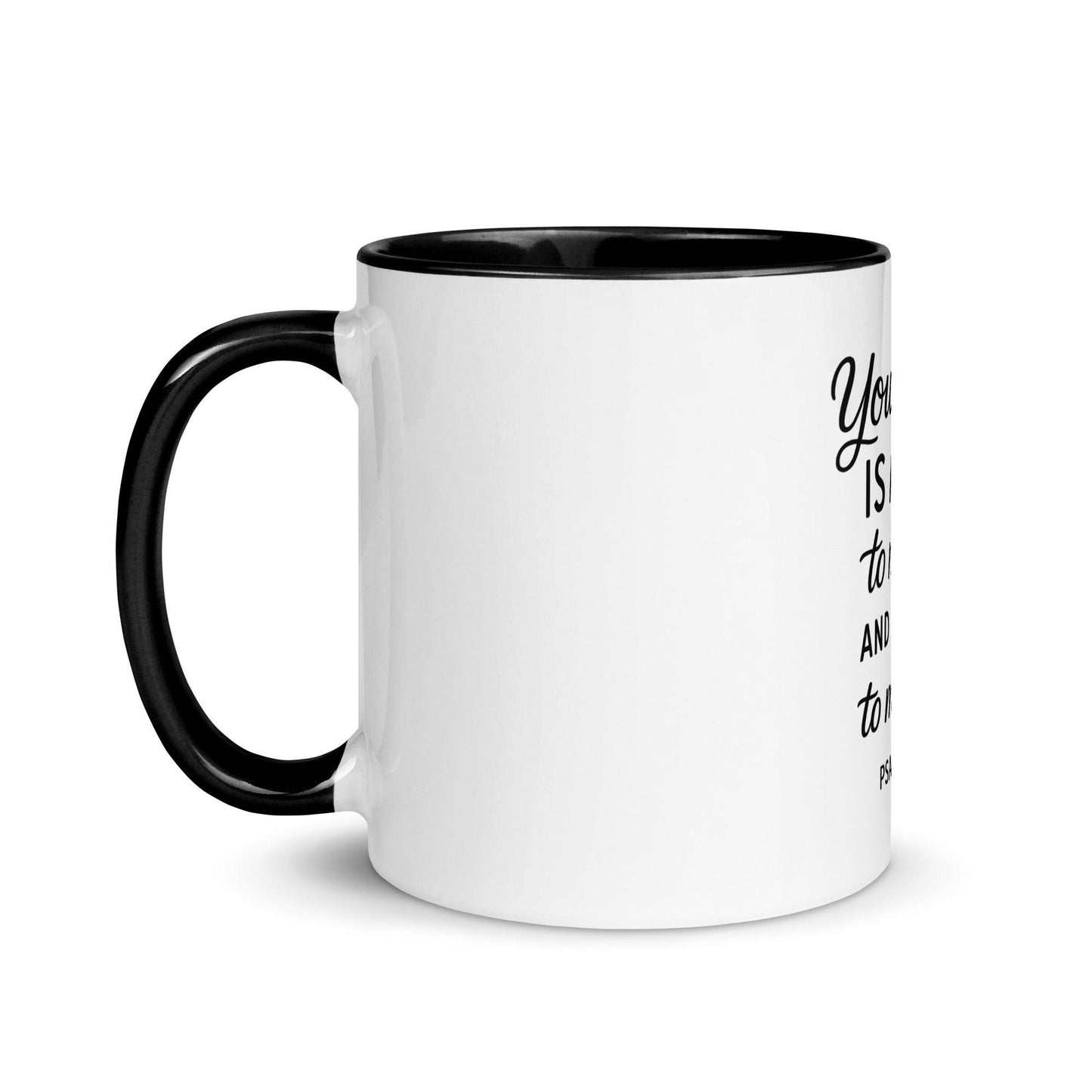 Your Word Is a Lamp to My Feet Bible Verse Coffee Cup | Christian Gift for Men & Women - Inspired by True Love