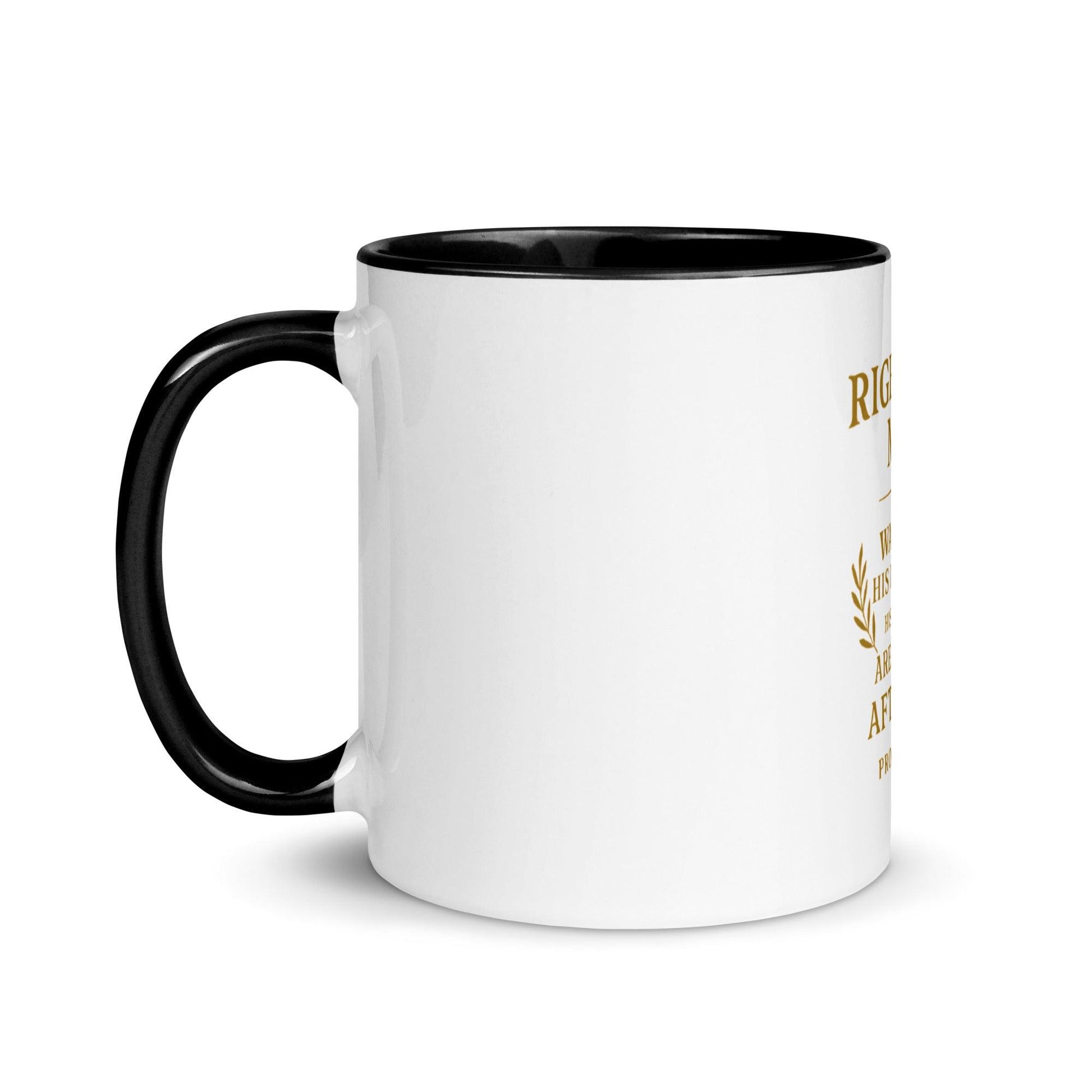 Proverbs 20:7 Mug – The Righteous Man Walks in Integrity Christian Cup - Inspired by True Love