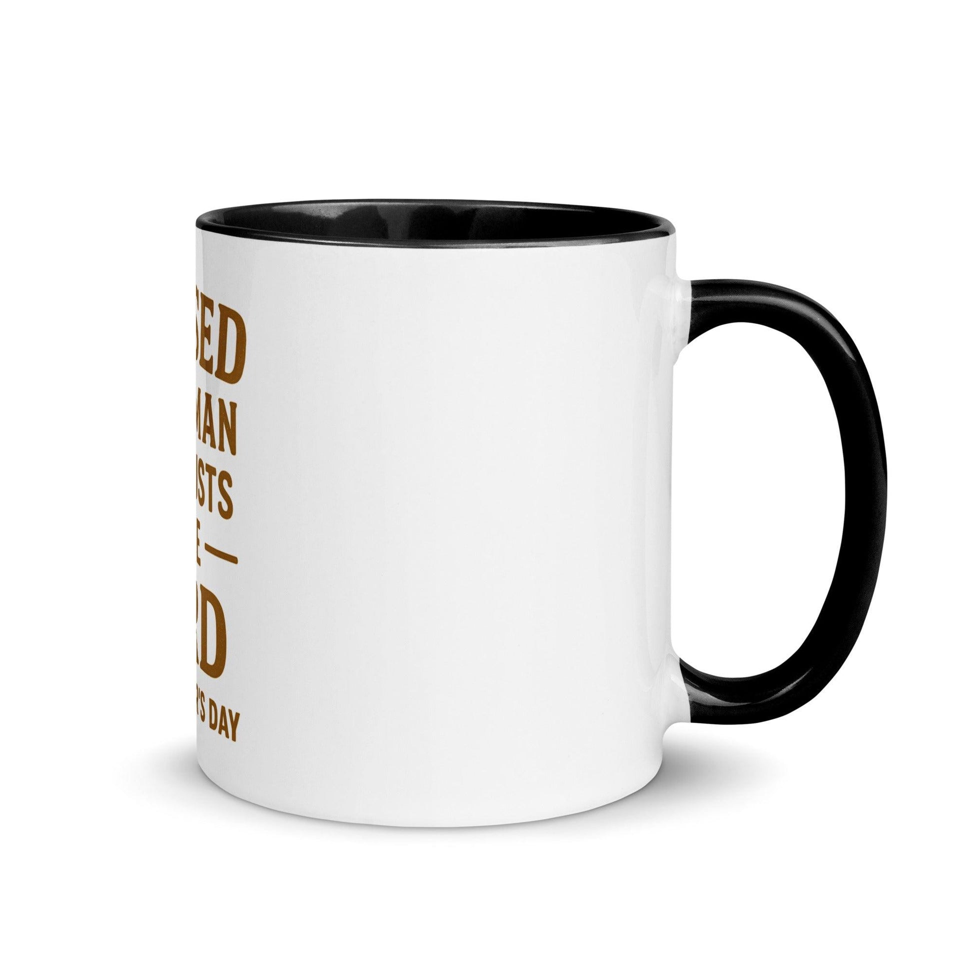 Blessed Is the Man Who Trusts in the Lord – Father’s Day Mug – Christian Gift for Dad – Jeremiah 17:7 Inspirational Coffee Cup - Inspired by True Love