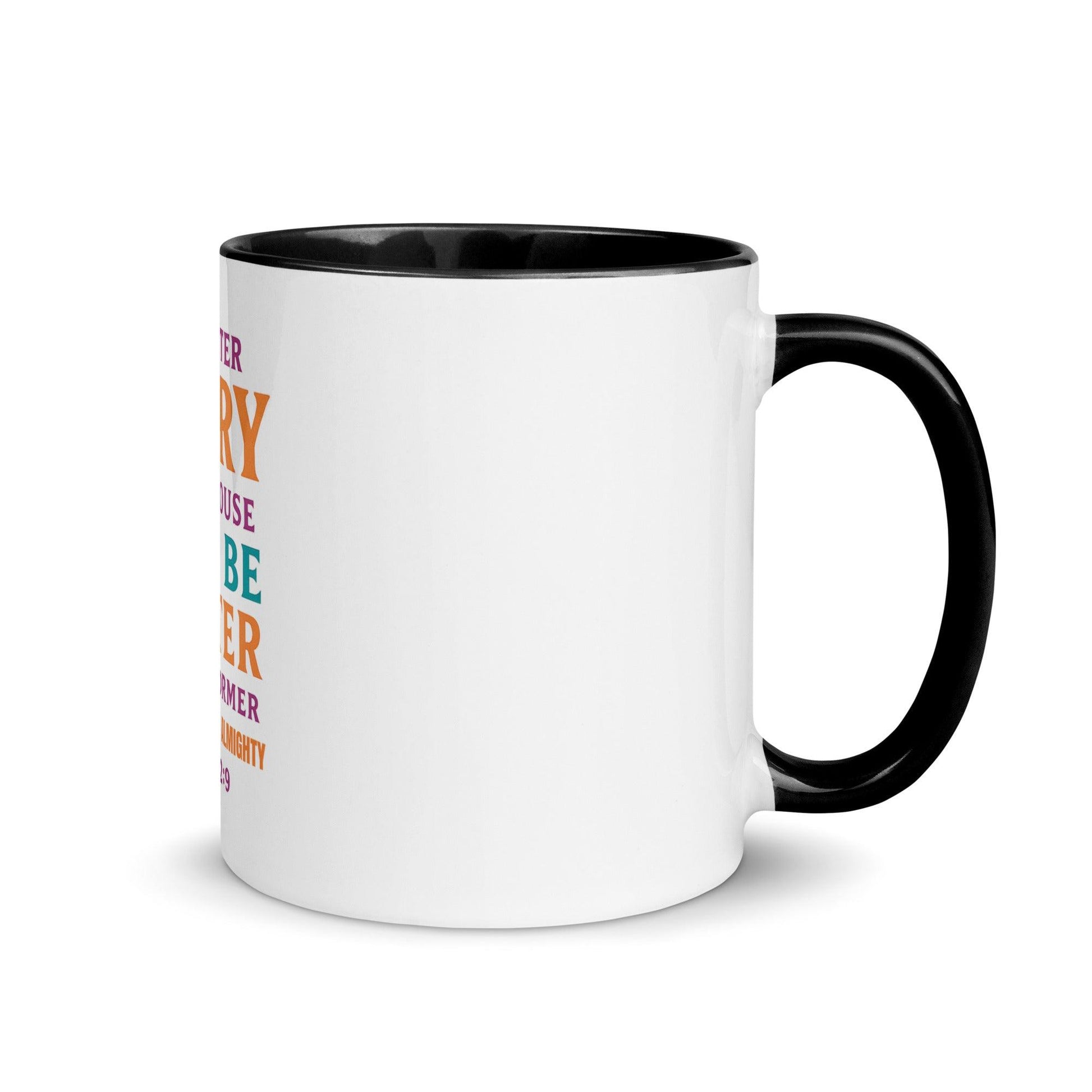 Haggai 2:9 – Christian Mug | The Glory of This Latter House Bible Verse Gift - Inspired by True Love