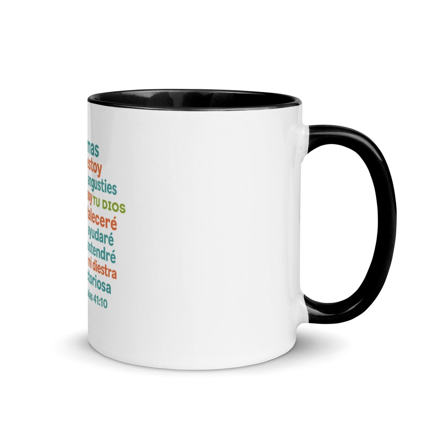 Isaiah 41:10 Spanish Scripture – Fear Not for I Am with You Christian Gift - Inspired by True Love