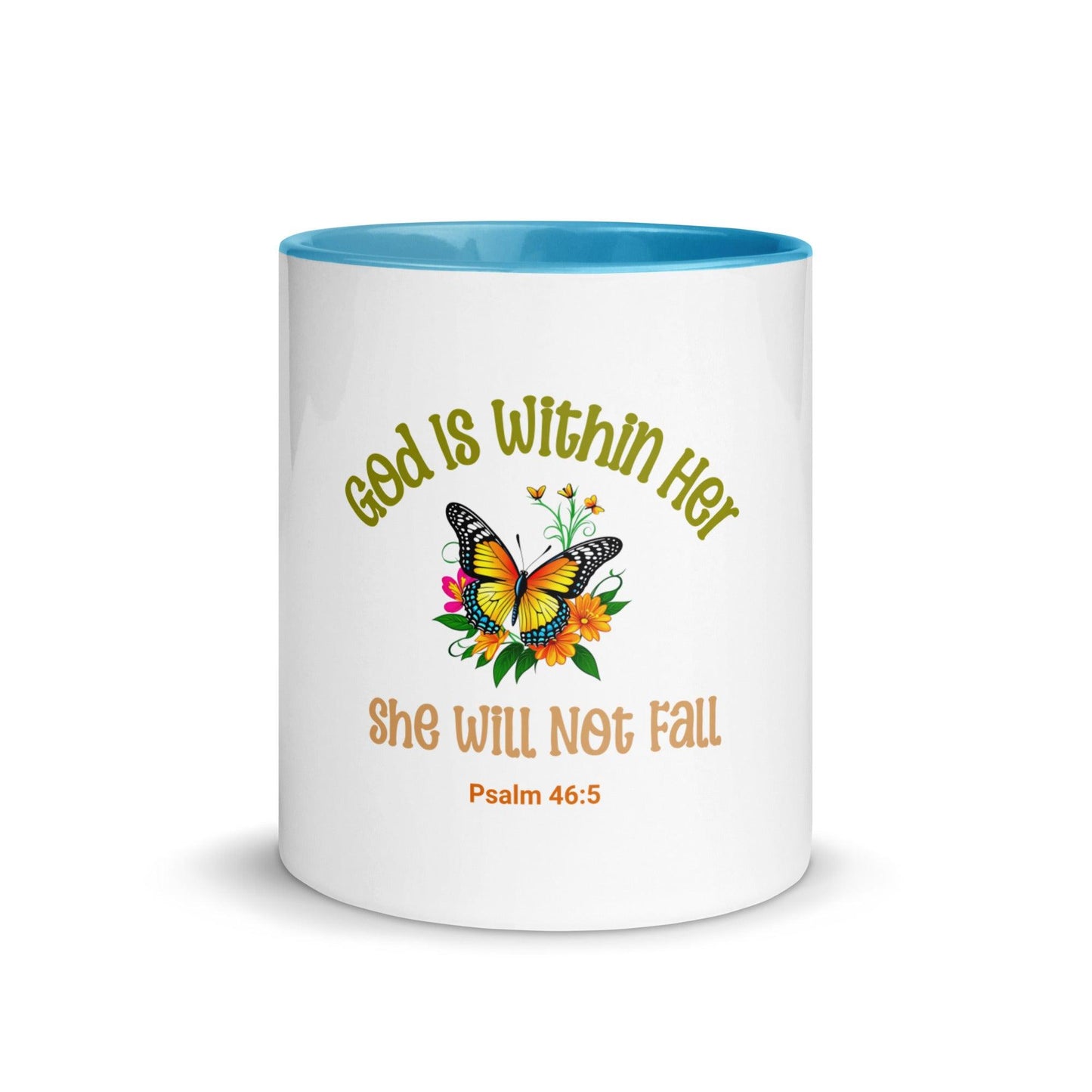 Psalm 46:5 – God Is Within Her, She Will Not Fall Mug - Inspired by True Love