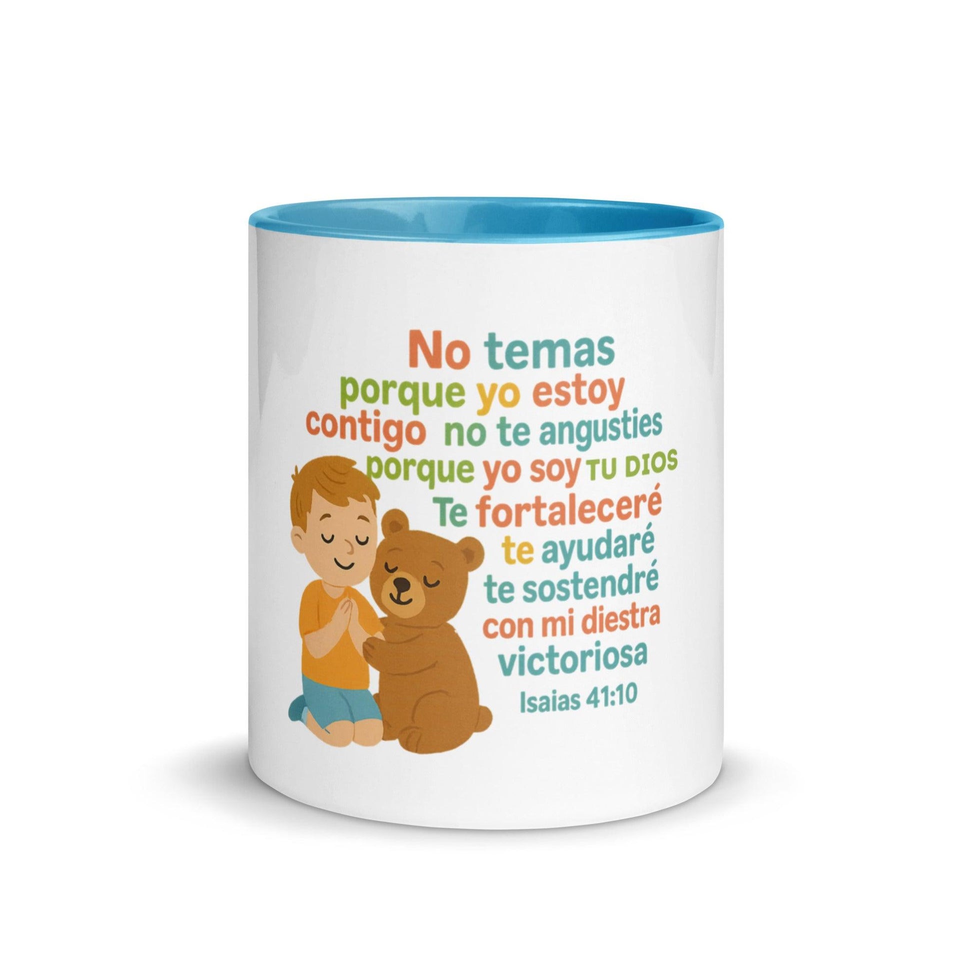 Isaiah 41:10 Spanish Scripture – Fear Not for I Am with You Christian Gift - Inspired by True Love