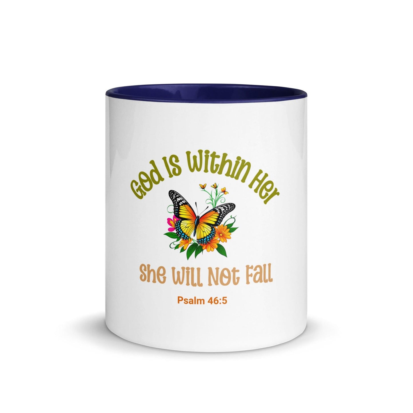 Psalm 46:5 – God Is Within Her, She Will Not Fall Mug - Inspired by True Love
