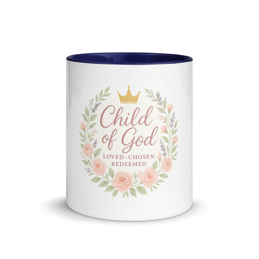 Child of God Mug – Inspirational Christian Coffee Cup - Inspired by True Love