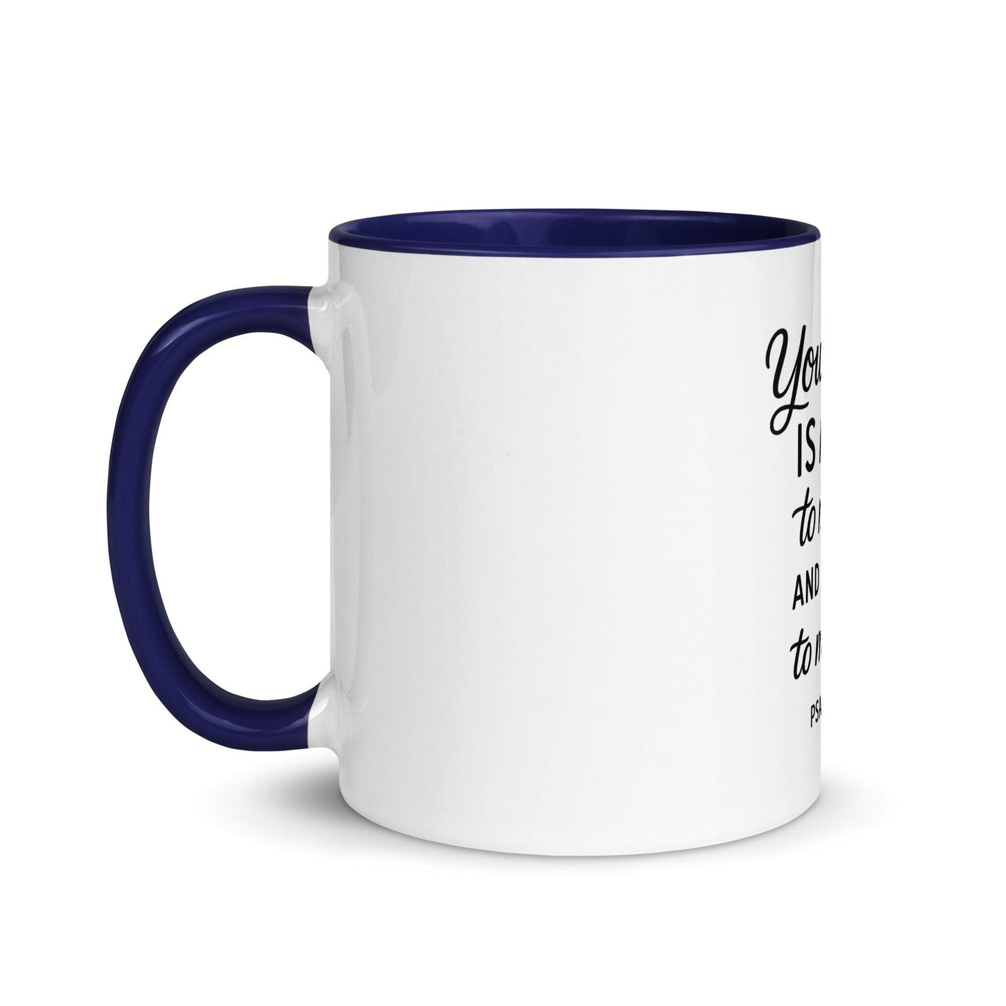 Your Word Is a Lamp to My Feet Bible Verse Coffee Cup | Christian Gift for Men & Women - Inspired by True Love