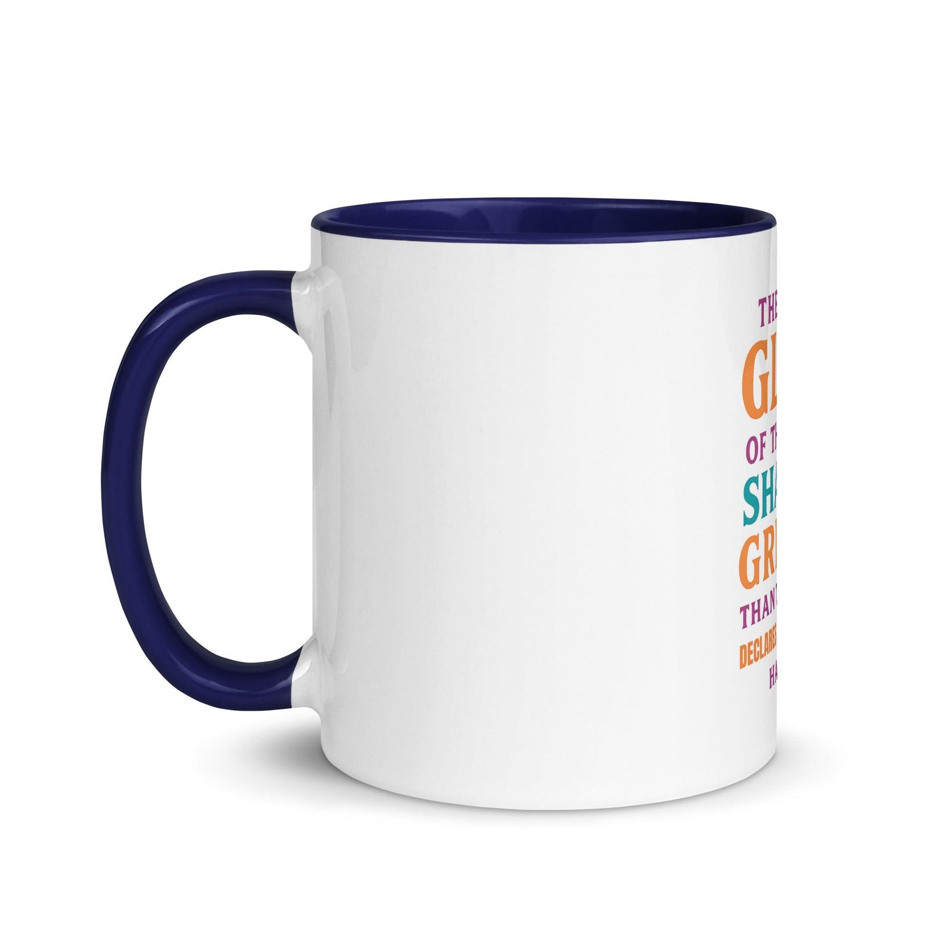 Haggai 2:9 – Christian Mug | The Glory of This Latter House Bible Verse Gift - Inspired by True Love