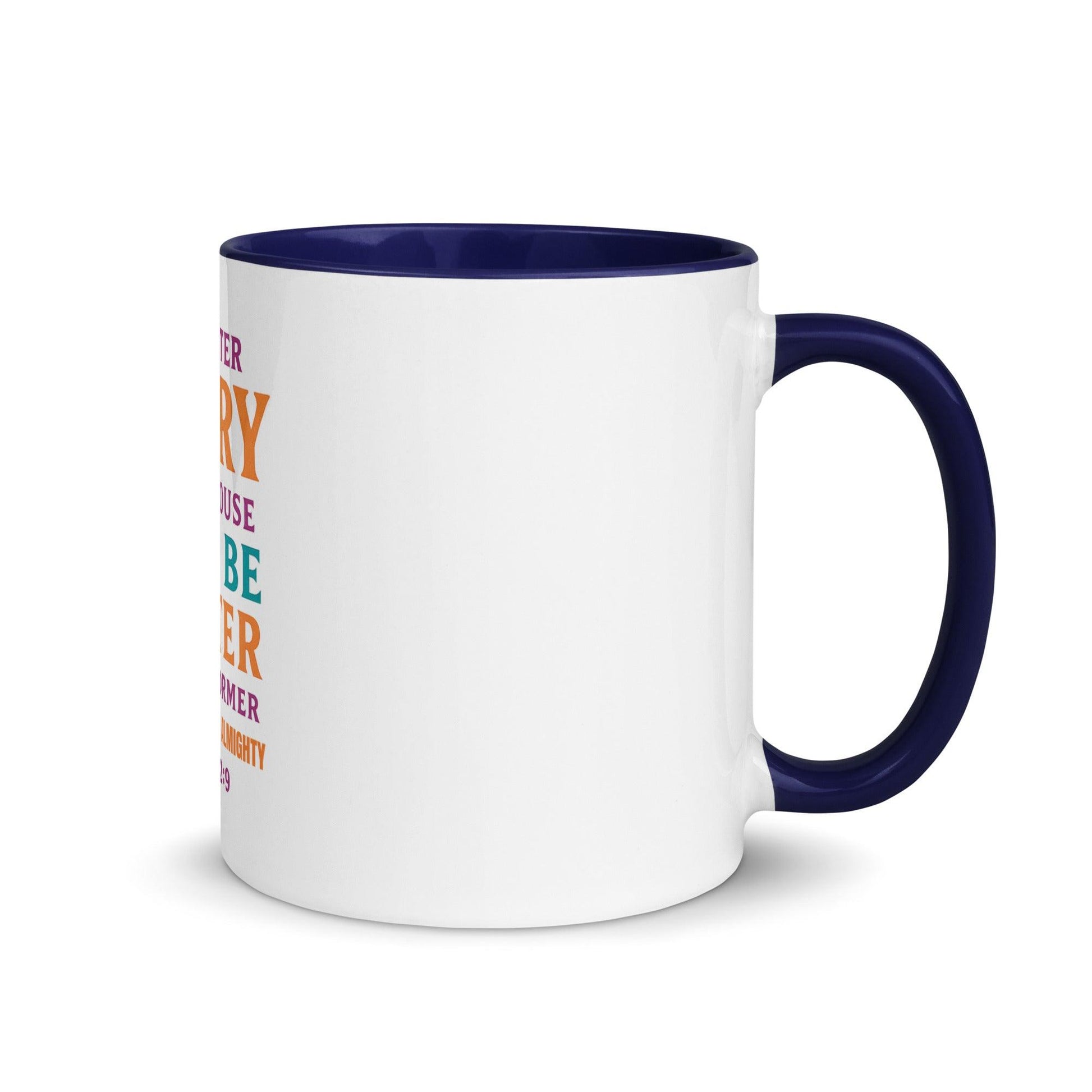 Haggai 2:9 – Christian Mug | The Glory of This Latter House Bible Verse Gift - Inspired by True Love