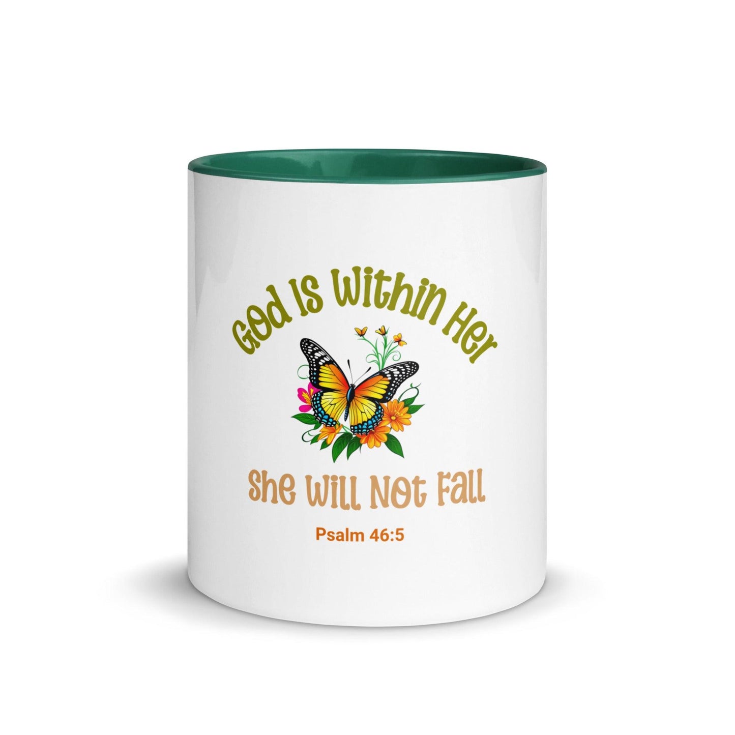 Psalm 46:5 – God Is Within Her, She Will Not Fall Mug - Inspired by True Love
